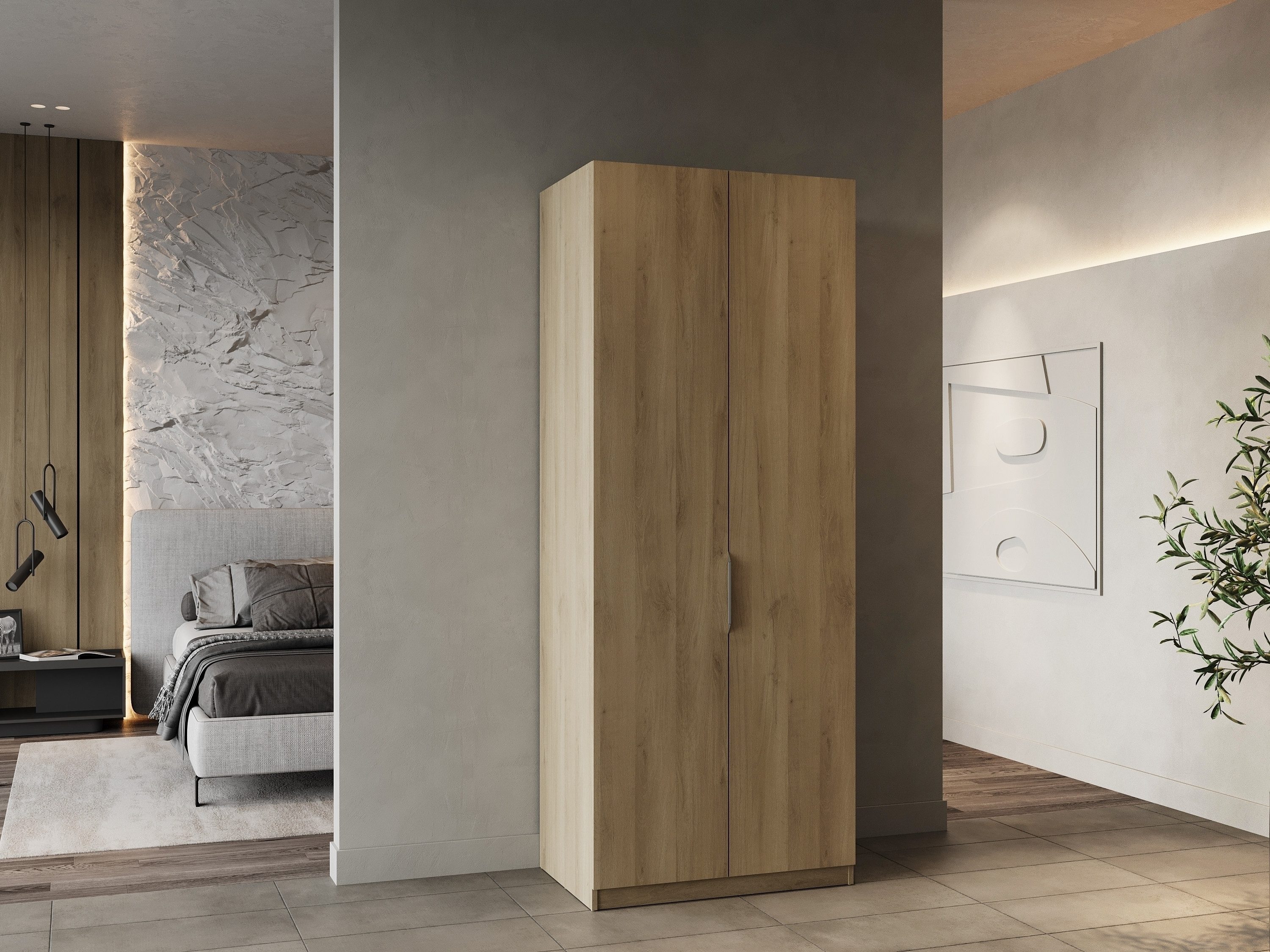 Drehtürenschrank GHOST
