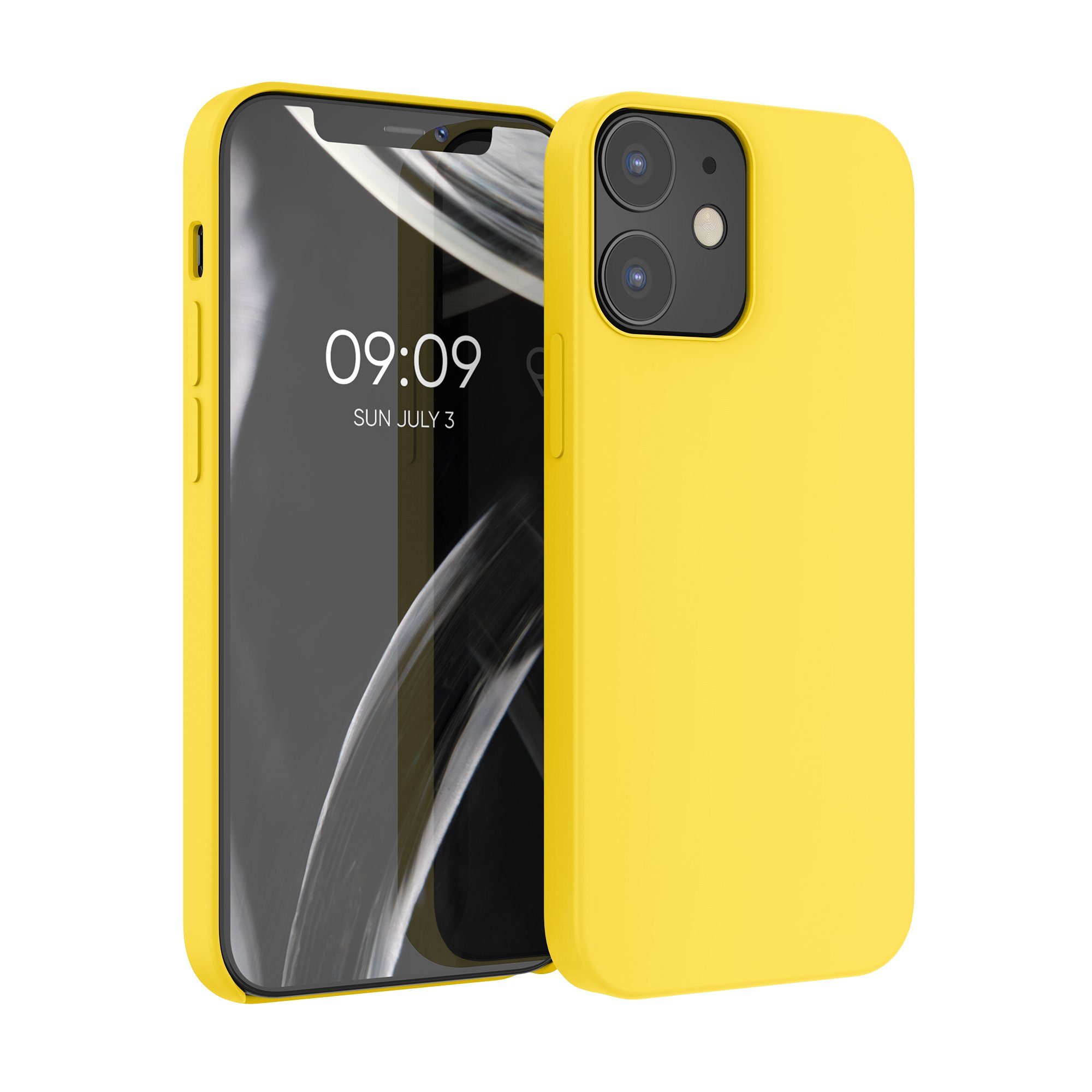 kwmobile Handyhülle Hülle für Apple iPhone 12 / 12 Pro, Hülle Silikon gummiert - Handyhülle - Handy Case Cover