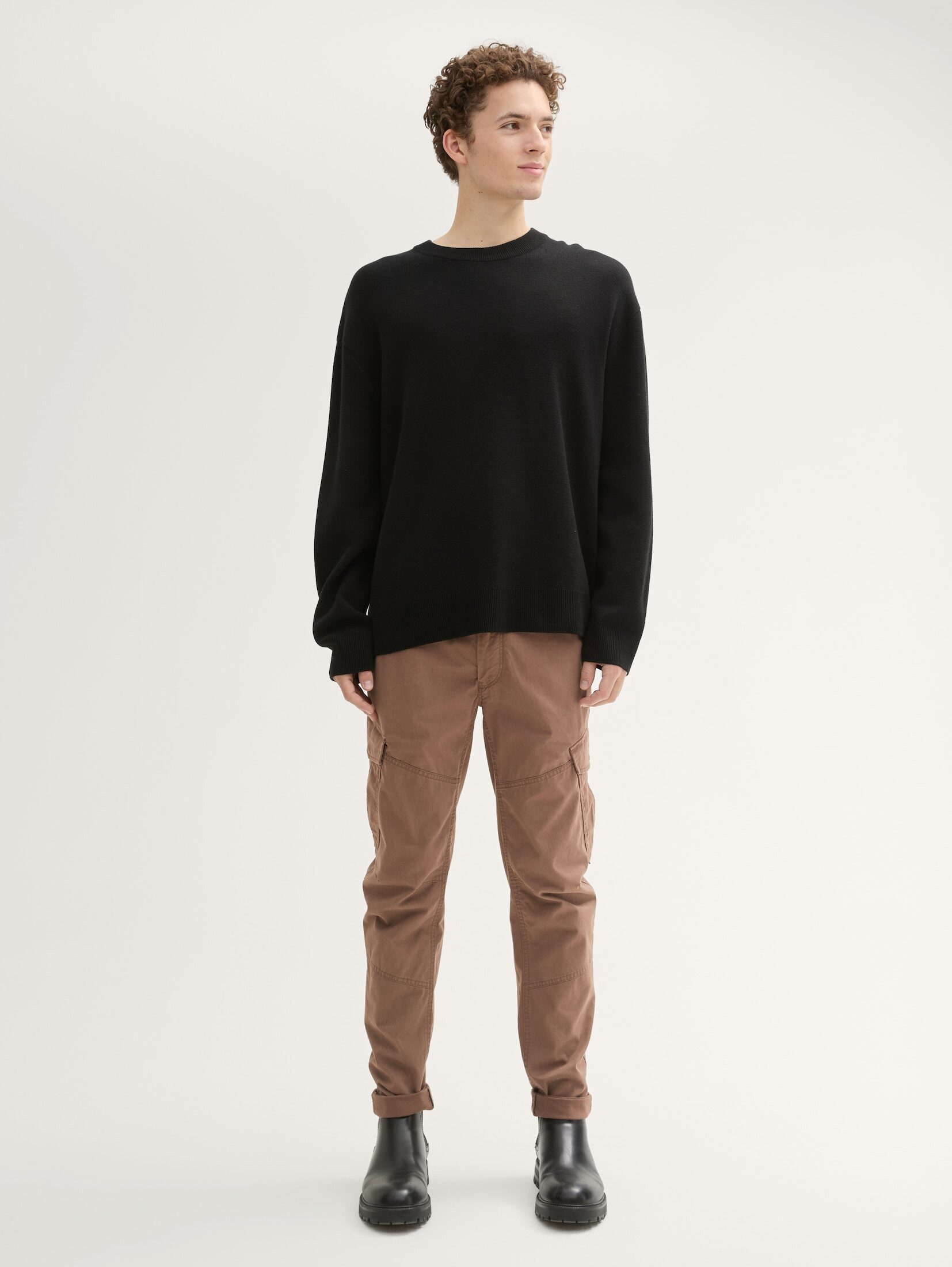 TOM TAILOR Denim Chinohose Regular Tapered günstig online kaufen