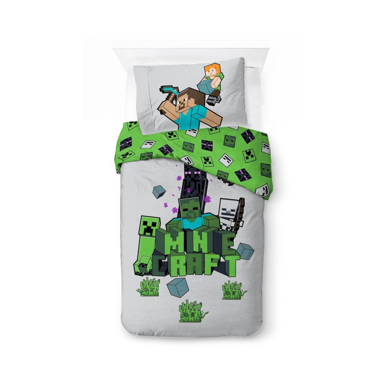 Minecraft Kinderbettwäsche Minecraft Build and Explore Bettwäsche 140x200cm