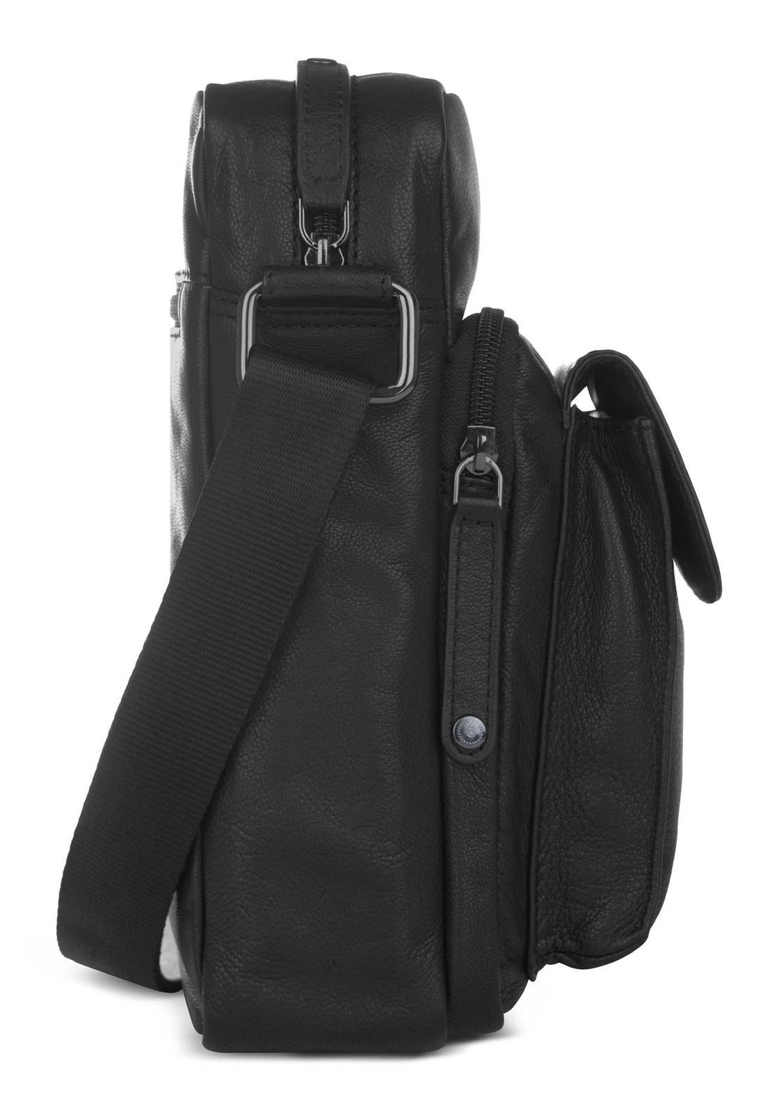 bugatti Umhängetasche Shoulder Bag, aus echtem Rindsleder