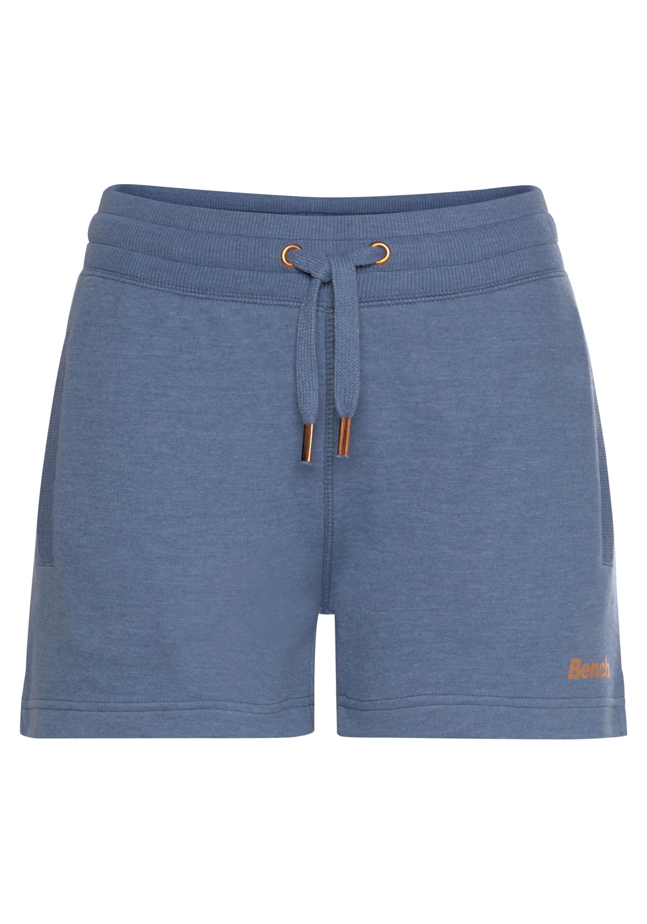 Bench. Loungewear Relaxshorts Sweathose mit kurzen Seitenschlitzen und seitliche Taschen, Loungewear