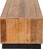 SIT Couchtisch »Old Pine«, aus massivem Pinienholz, Beistelltisch mit Stauraum, Holztisch, Wohnzimmertisch aus Recyclingholz, Bild 4