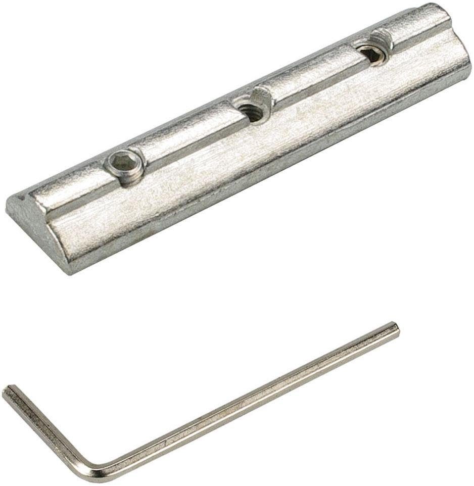 Liedeco Verbinder, Gardinenstangen, (1-St), für Innenlaufprofile Ø 20 mm
