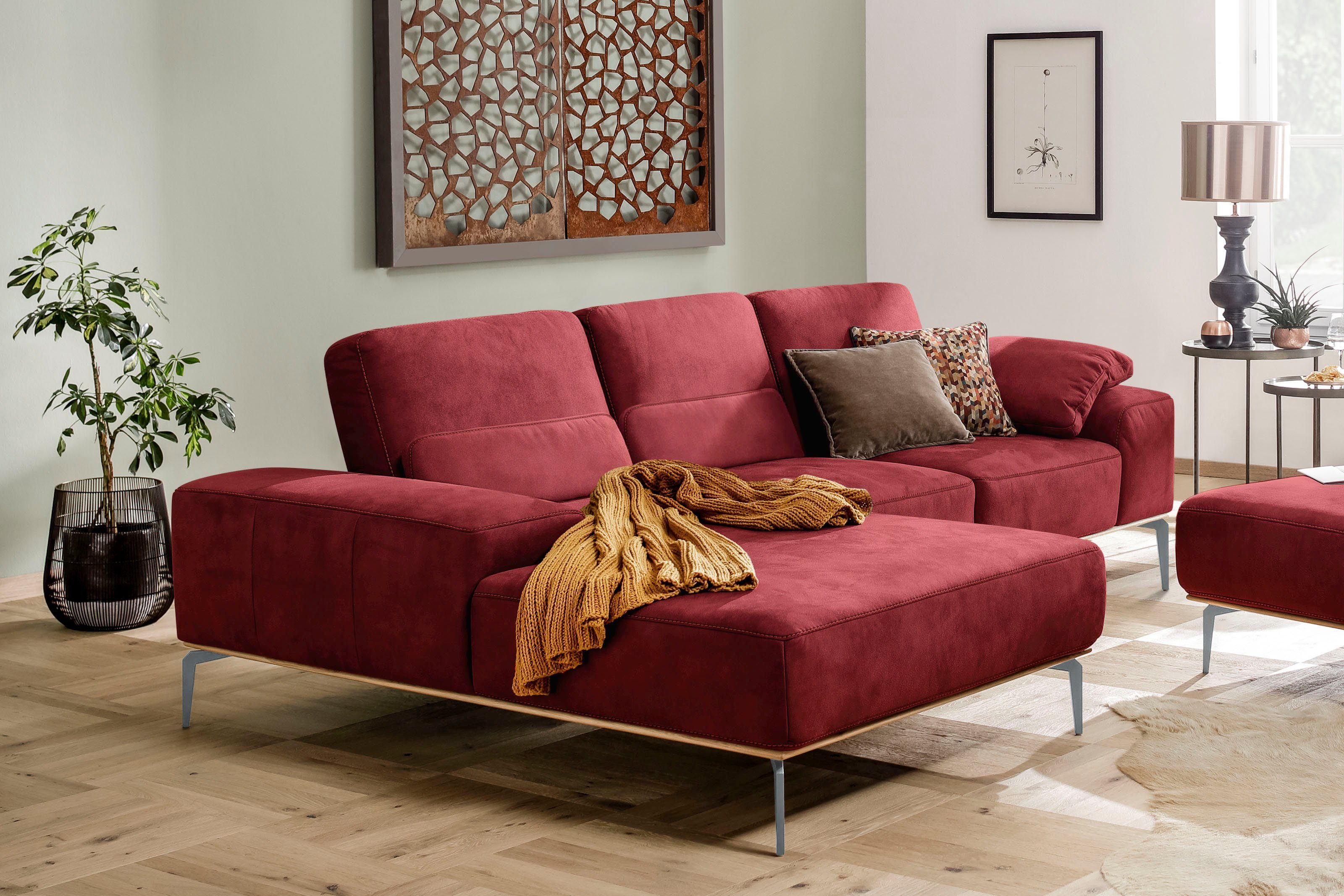 W.SCHILLIG Ecksofa run, Designsofa mit tollem günstig online kaufen