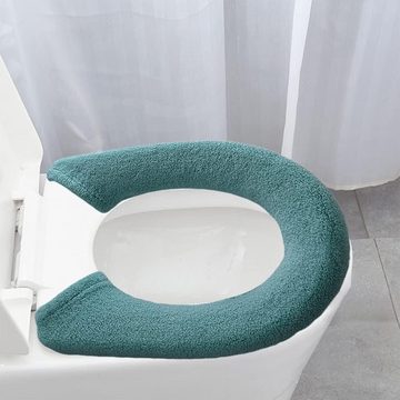 WC-Deckelbezug WC-Deckelbezug 3 Stück WC Sitz Pad Toilettensitzbezug Schaltfläche LENBEST