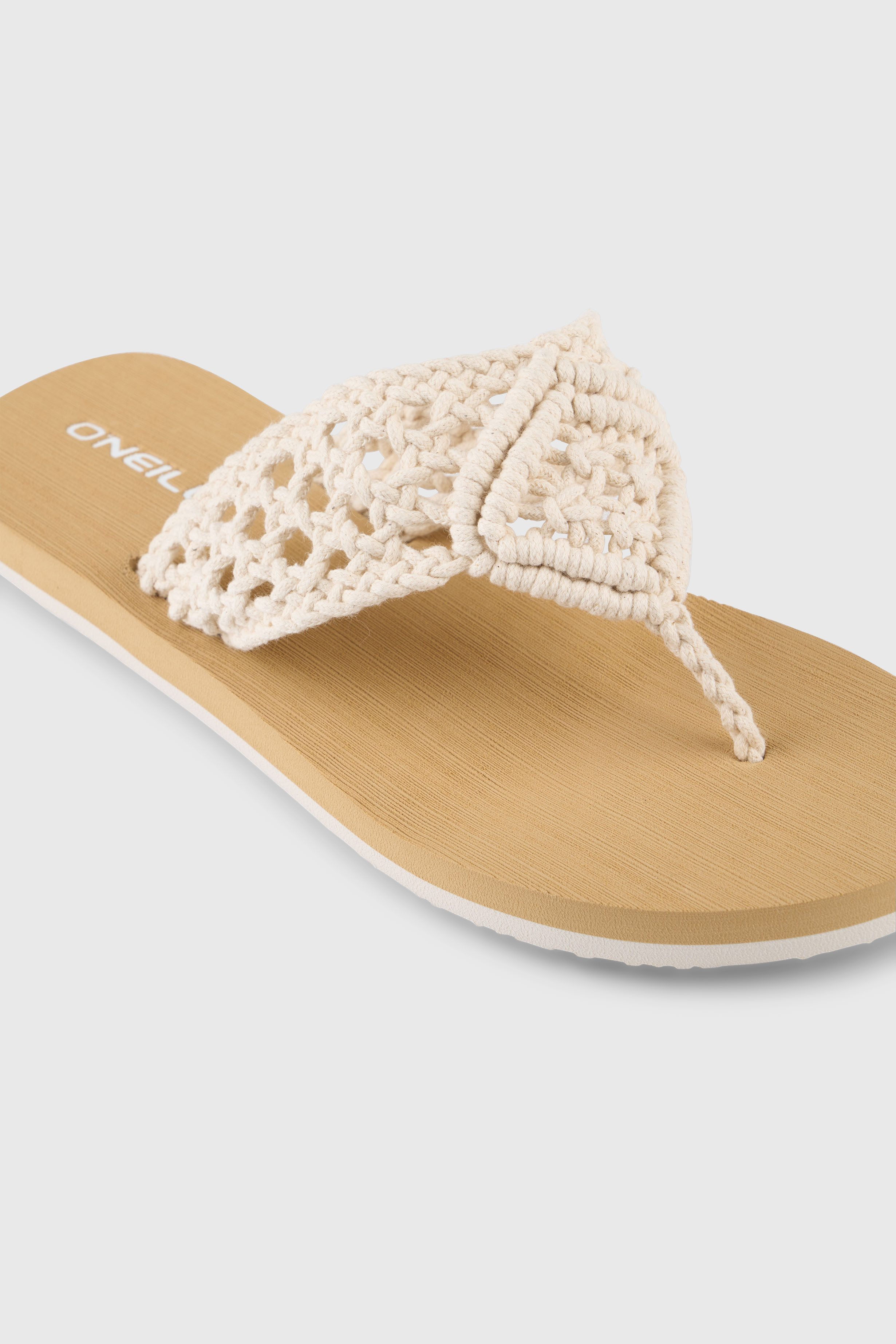 O'Neill DITSY CROCHET SANDALS Zehentrenner Sommerschuh, Sandale, Schlappen, mit Gummilaufsohle
