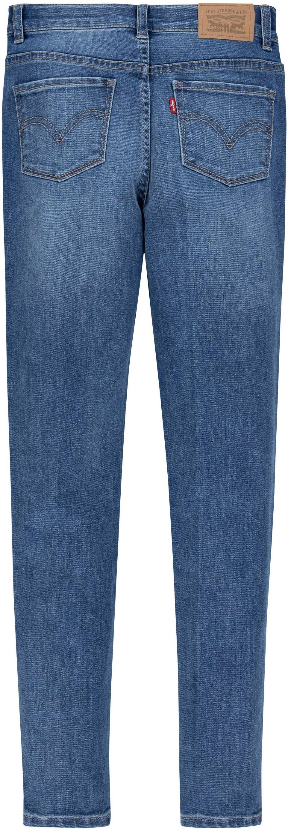 blue Stretch-Jeans SUPER SKINNY GIRLS Kids 720™ for mid Levi's® RISE HIGH used