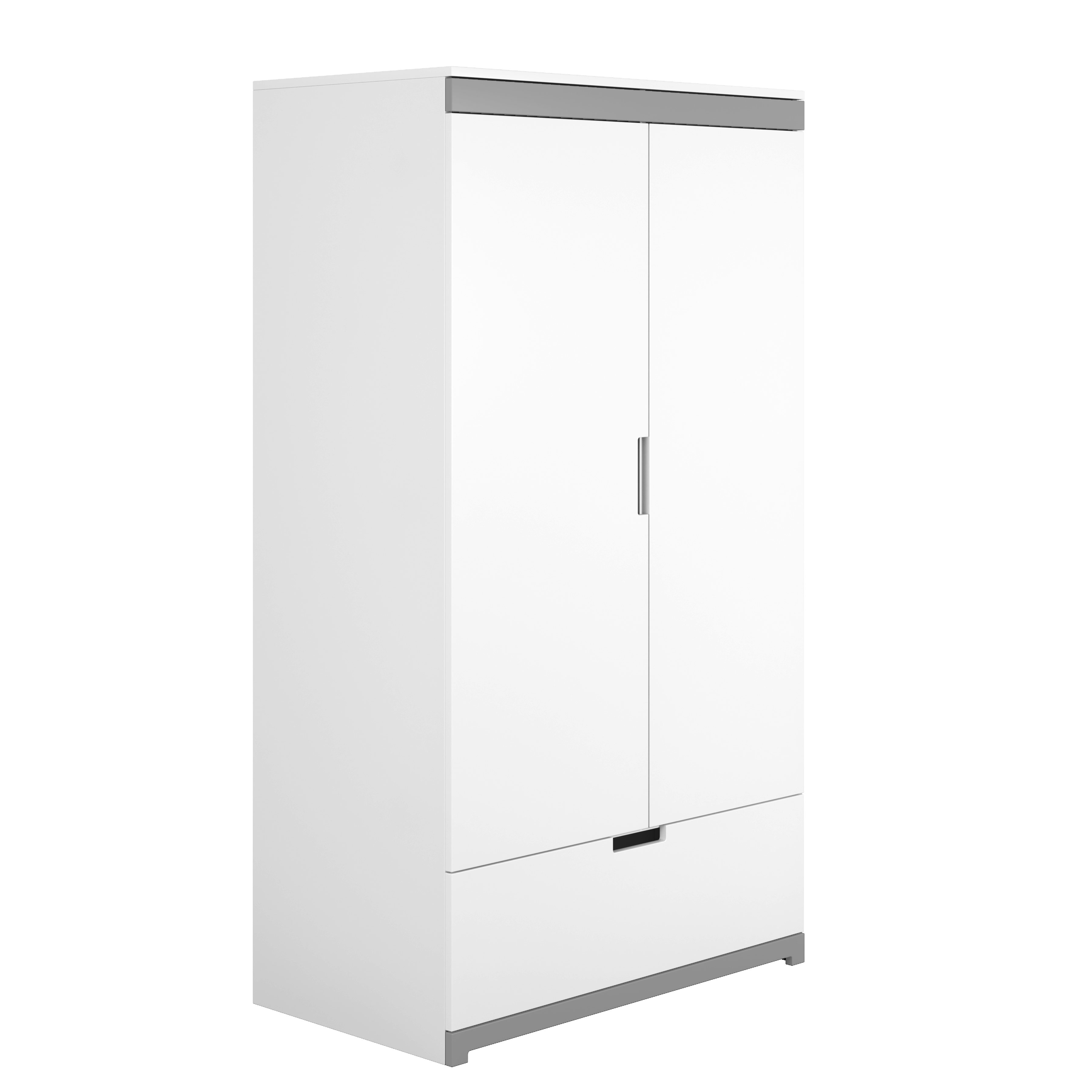 Raumhirsch Furniture Kinderkleiderschrank Kubi Drehtürenschrank Kleiderschrank