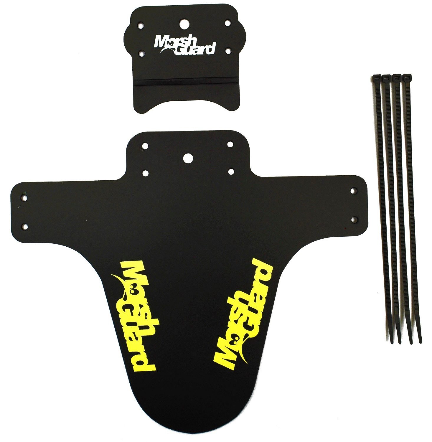 Marsh Guard Schutzblech Marsh Guard Plus Mud Schutzblech Fender Schwarz/Logo GELB
