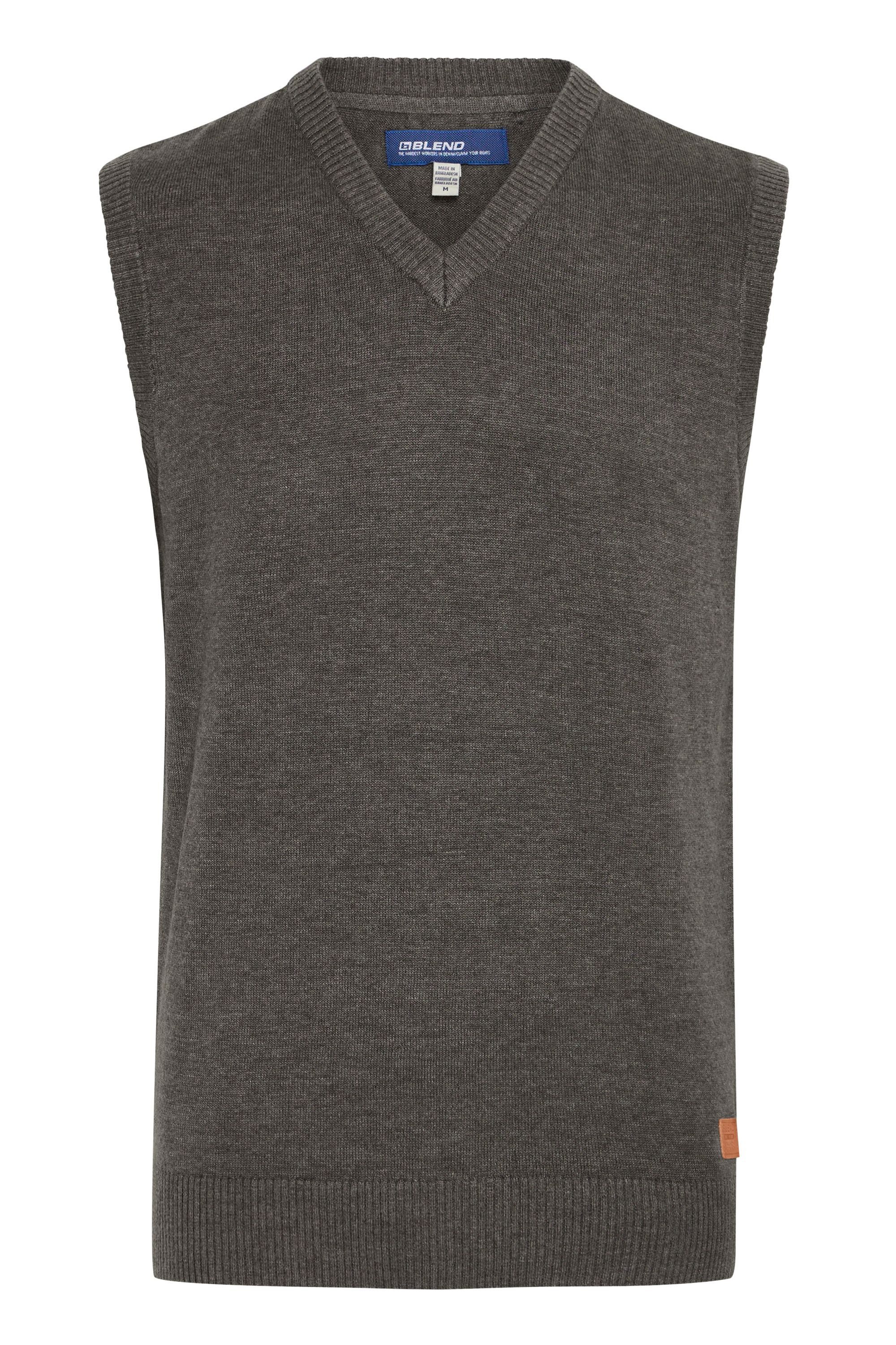 Blend Pullunder BHLarsson Stilvoller Pullunder mit V-Ausschnitt günstig online kaufen