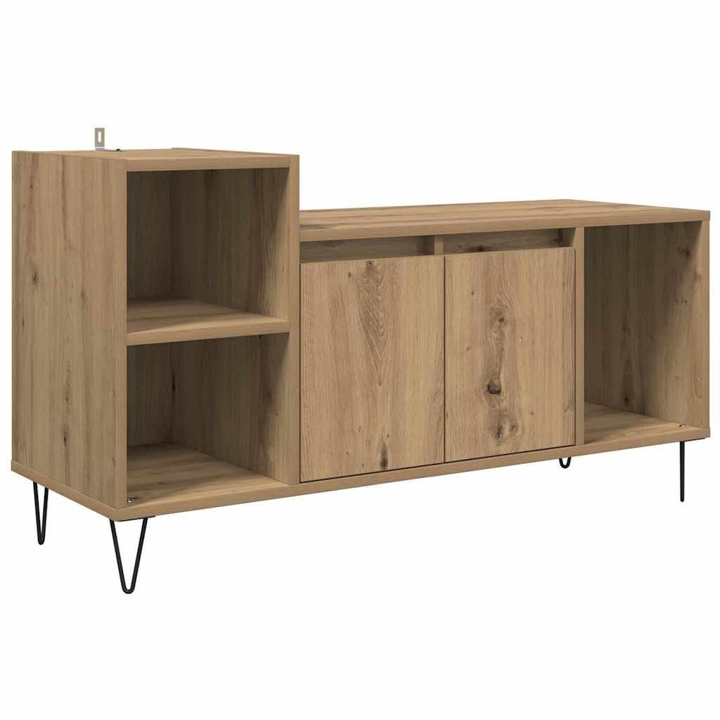 vidaXL TV-Schrank TV-Schränk Artisan-Eiche 100 x 35 x 55 cm Holzwerkstoff ( günstig online kaufen