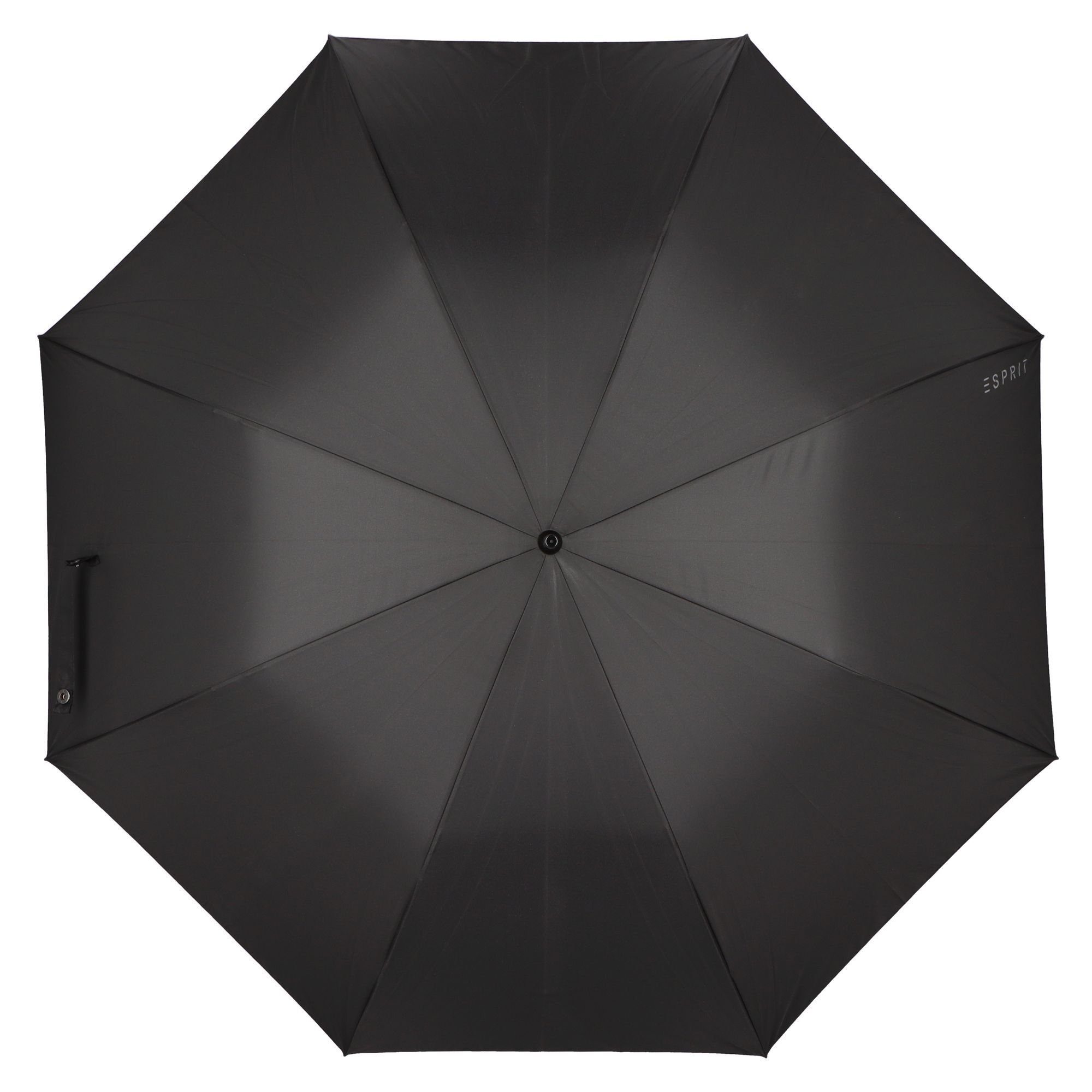 black Stockregenschirm, Esprit 107cm