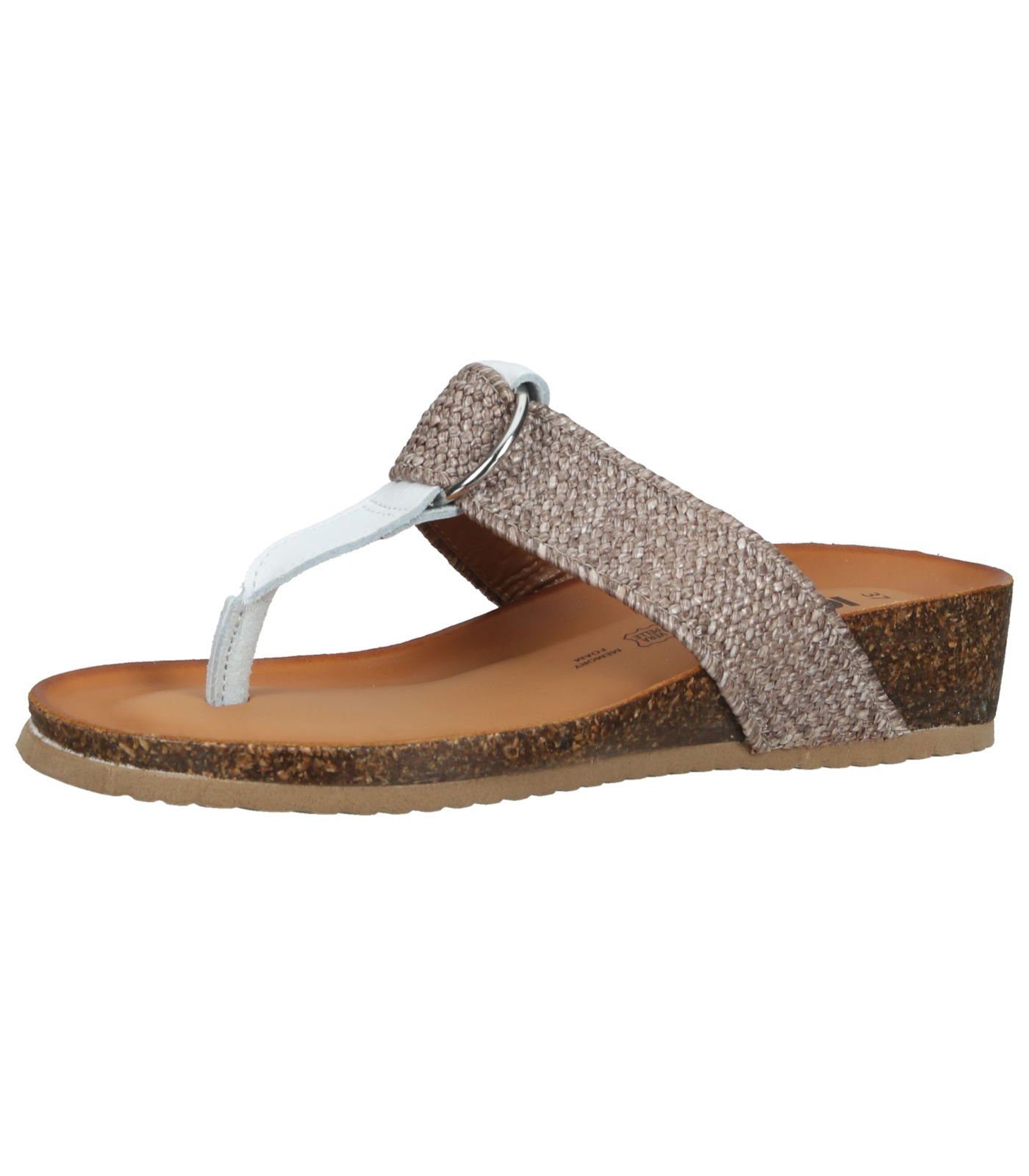 IGI & CO Sandalen Leder Zehentrenner Weiß