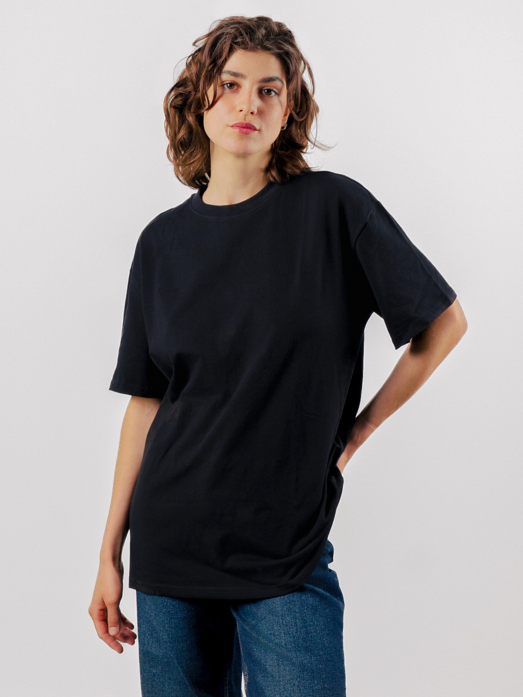 HONEST BASICS Rundhalsshirt OG Shirt Damen aus OCS und GRS zertifizierter Bio-Baumwolle