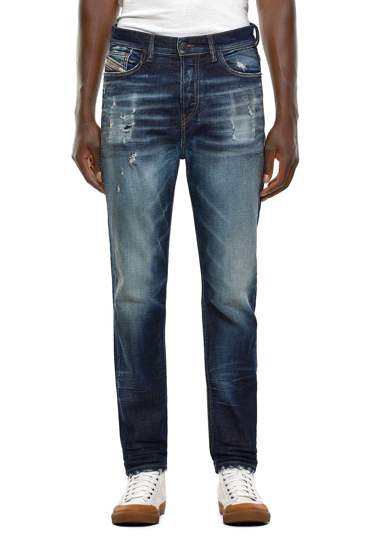 Diesel Tapered-fit-Jeans Regular Hose mit - Schritt tiefem D-Vider 0092I