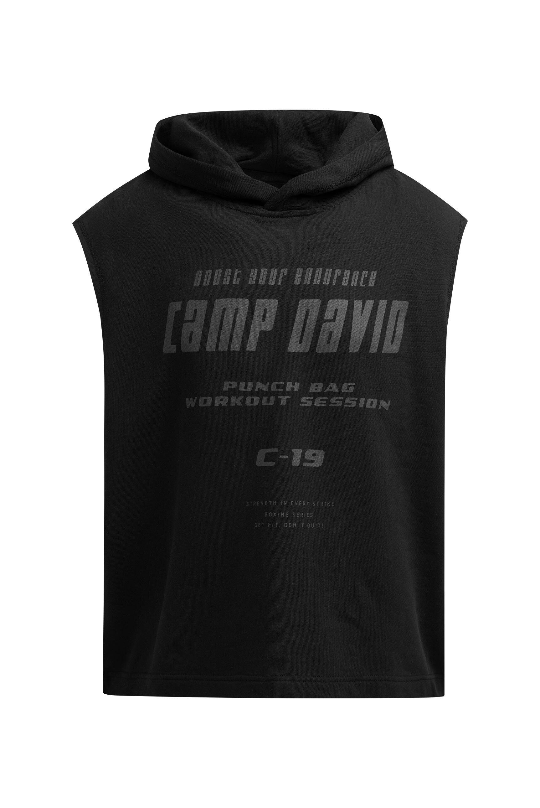 CAMP DAVID Kapuzensweatshirt aus Baumwolle