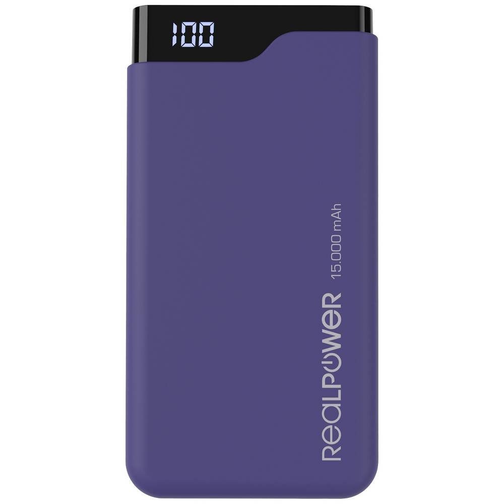 Realpower Powernbank navyblue 333643 Powerbank
