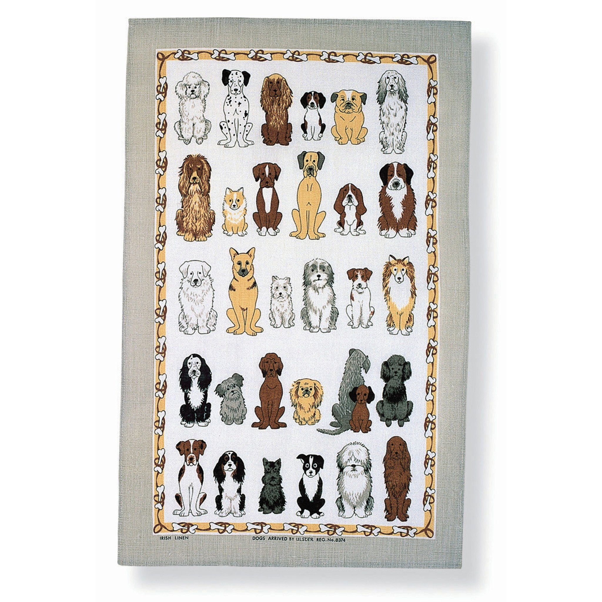 Ulster Weavers Geschirrtuch Dogs Arrived, (Set, 1-tlg., 1-teilig), 100% Bau günstig online kaufen