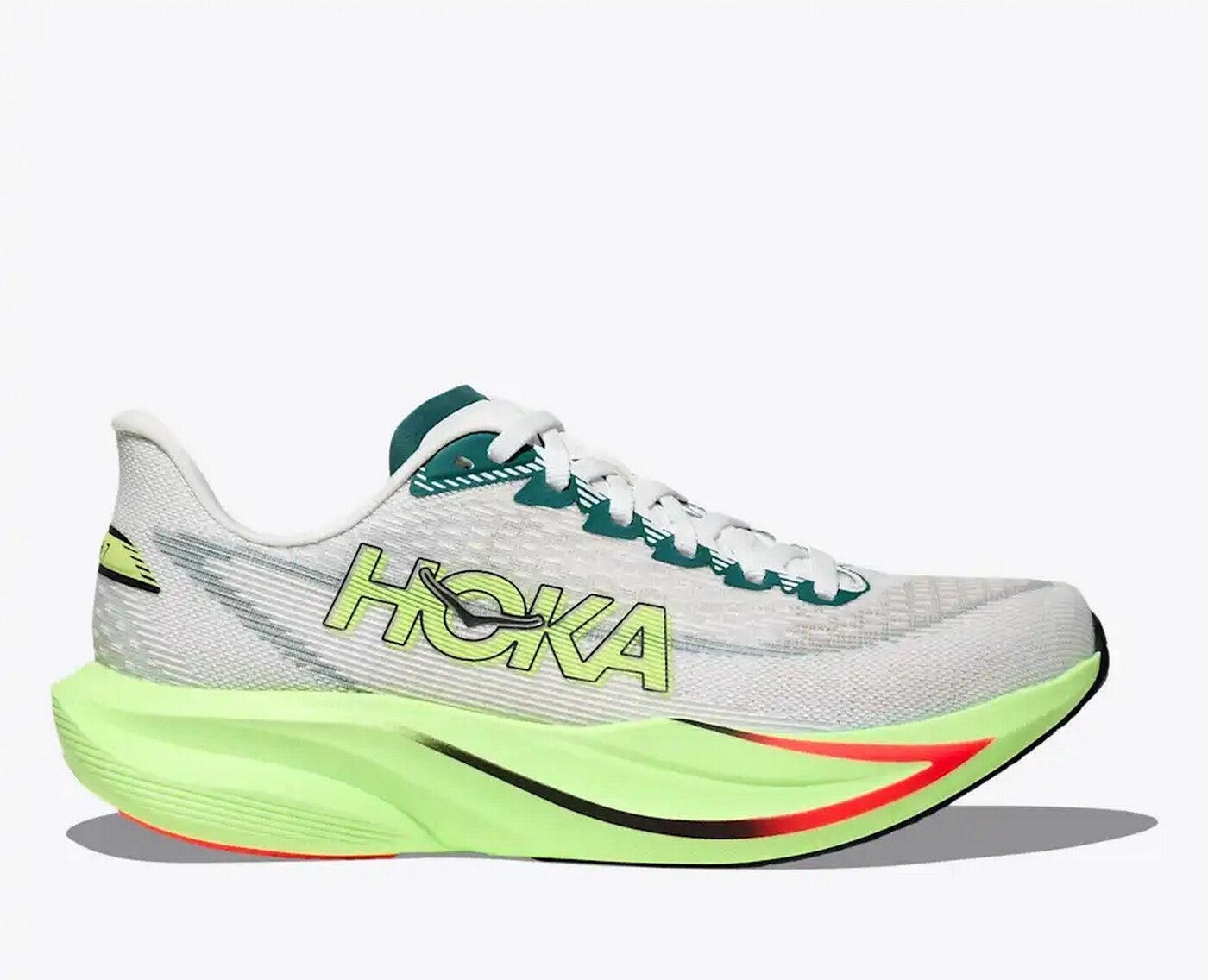 Hoka One One W MACH 7 FROST / NEON YUZU Laufschuh