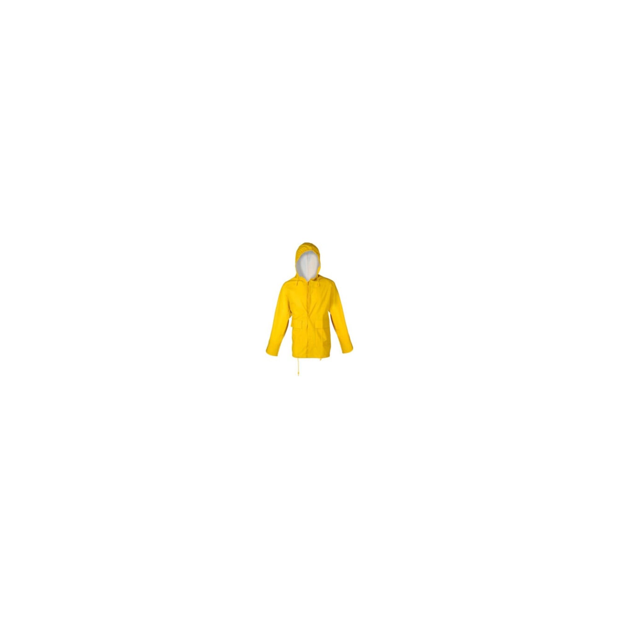 Parka Asatex Regenjacke Gr.XL gelb PU-Stretch m.Kapuze EN343 Kl.2 reißfest