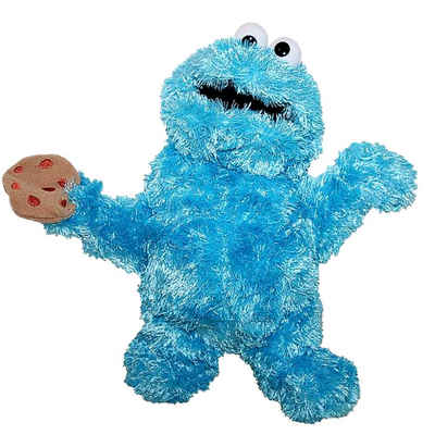 Sesamstrasse Handpuppe Krümelmonster Hand-Puppe Sesamstrasse 35 cm Plüsch-Figur