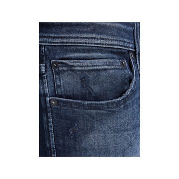 Jack & Jones 5-Pocket-Jeans dunkel-blau (1-tlg)