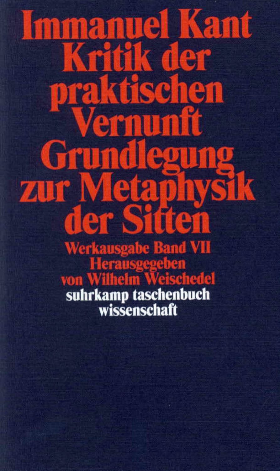 Werkausgabe in 12 Bänden / Immanuel Kant