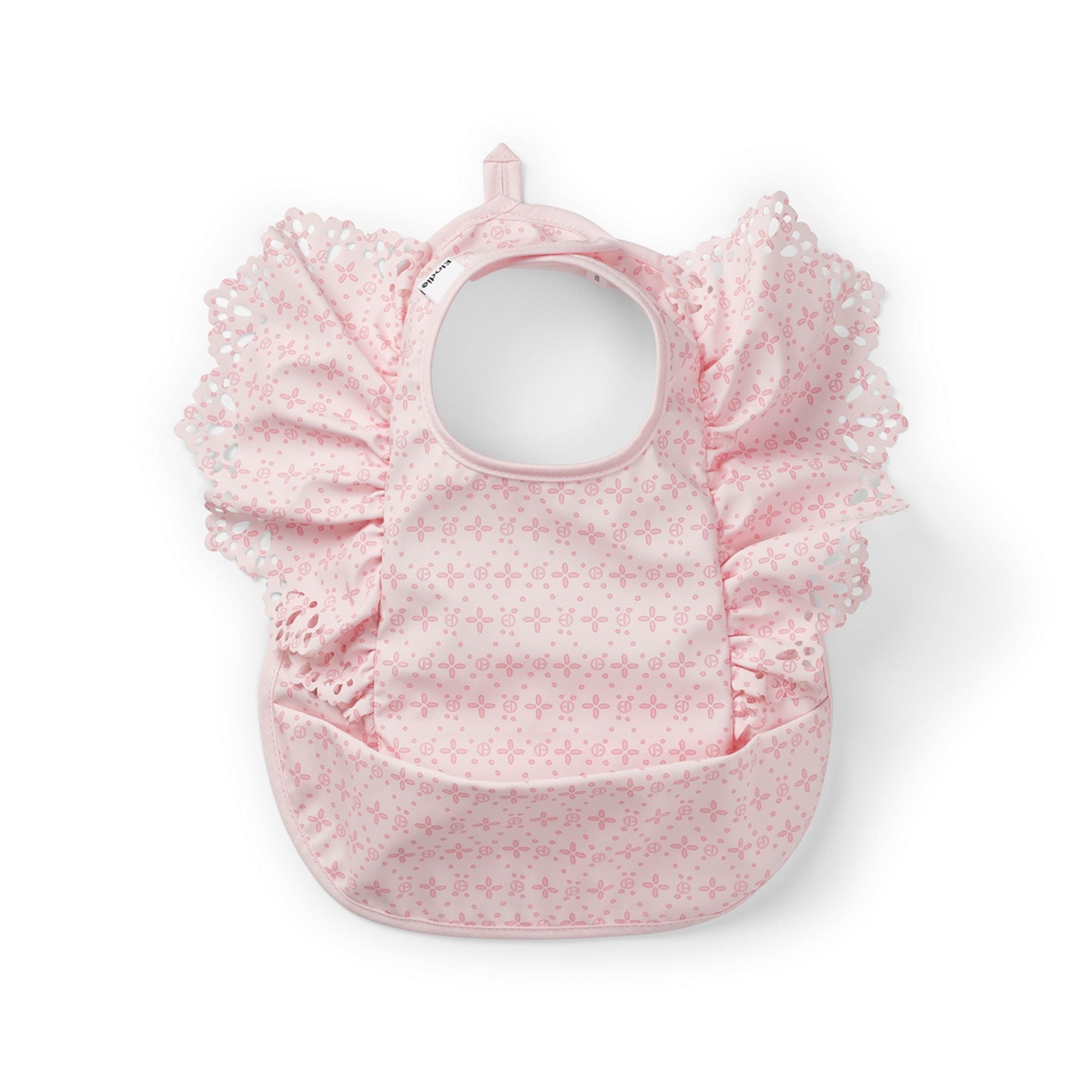 Lätzchen Elodie Baby-Lätzchen - Embroidery Anglaise Pink