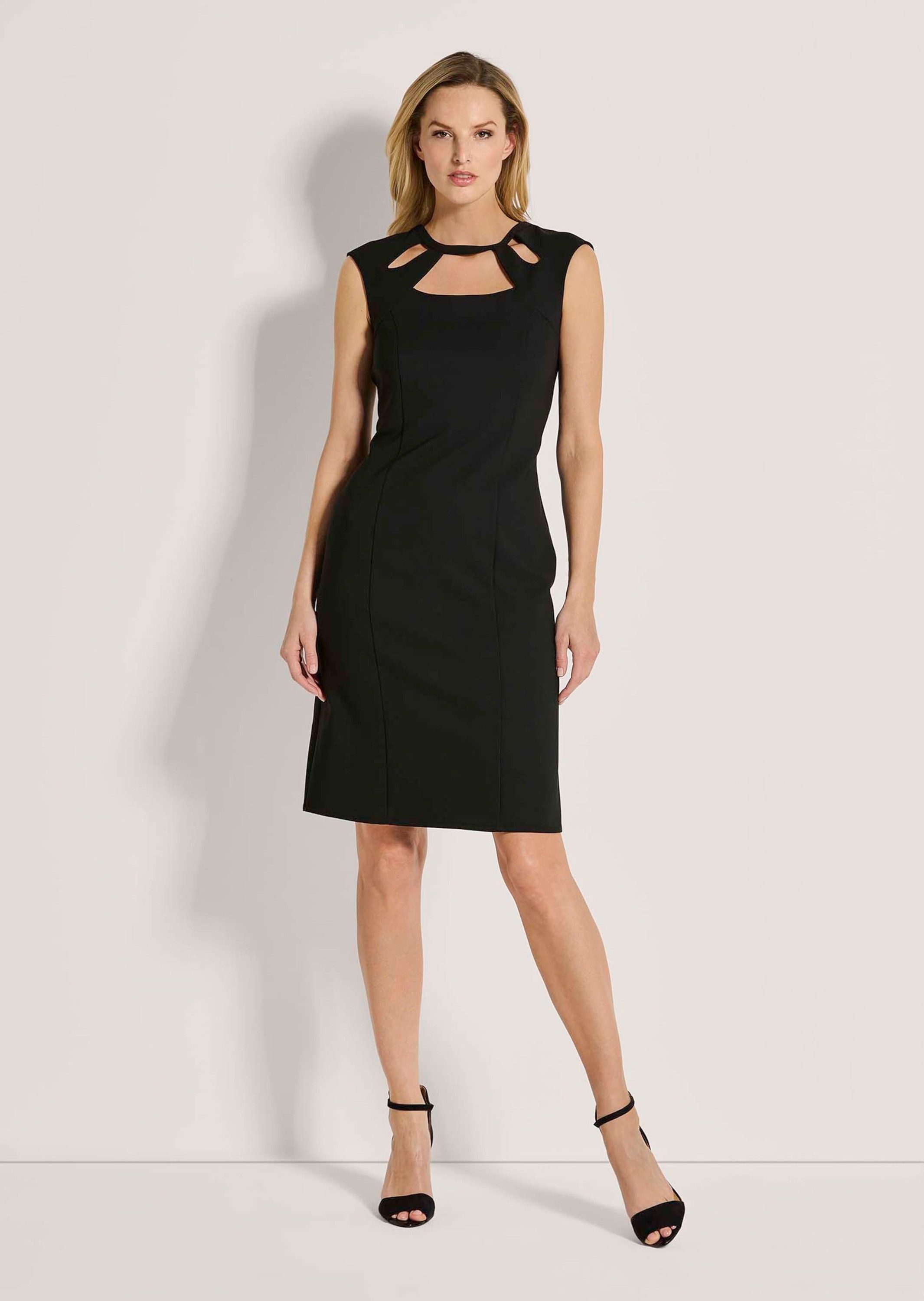 MADELEINE Midikleid Ärmelloses Etui-Kleid mit Cut-Outs günstig online kaufen