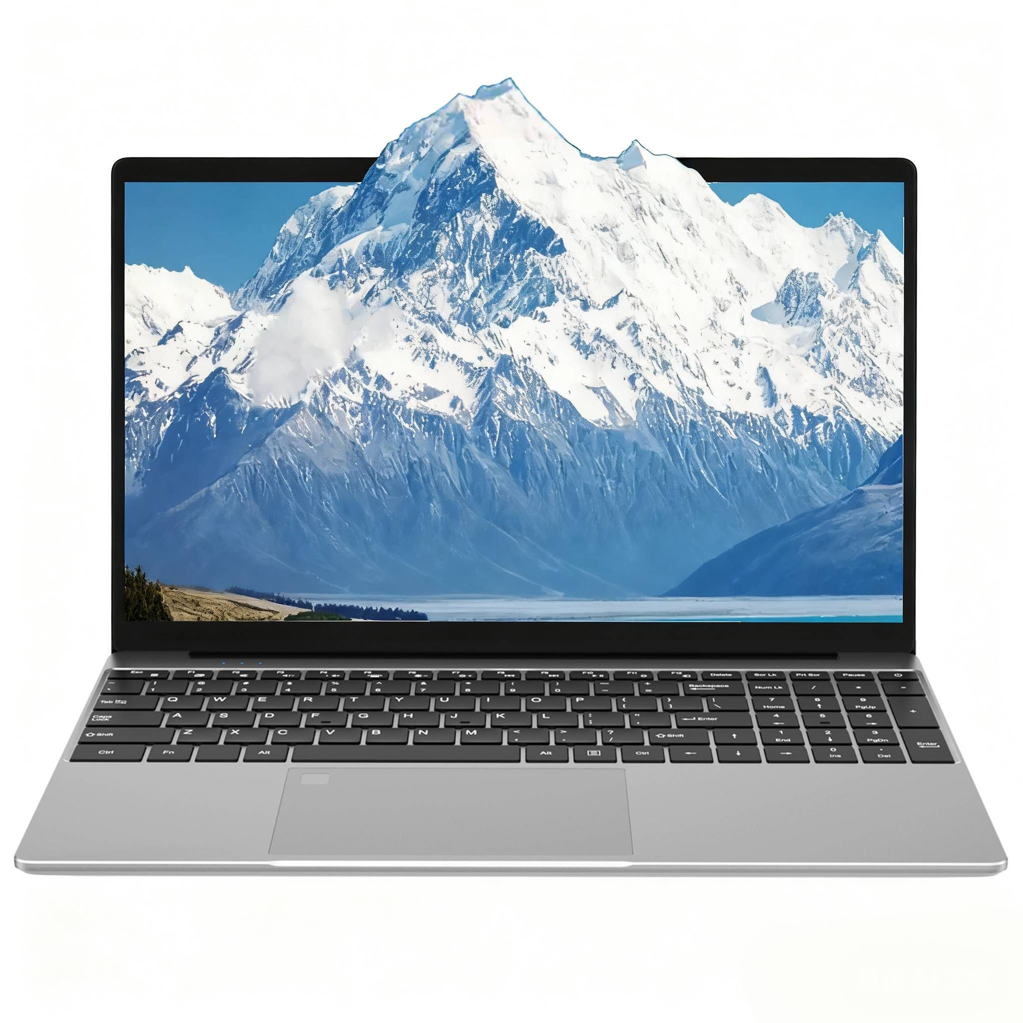 Auusda T152A Laptop, 15.6 Zoll, Intel N95, 32GB RAM, 1TB NVMe SSD Notebook (39,6 cm/15.6 Zoll, Intel N95, 1024 GB SSD, mit multifunktionalen Anschlüsse und Fingerabdrucksensor)