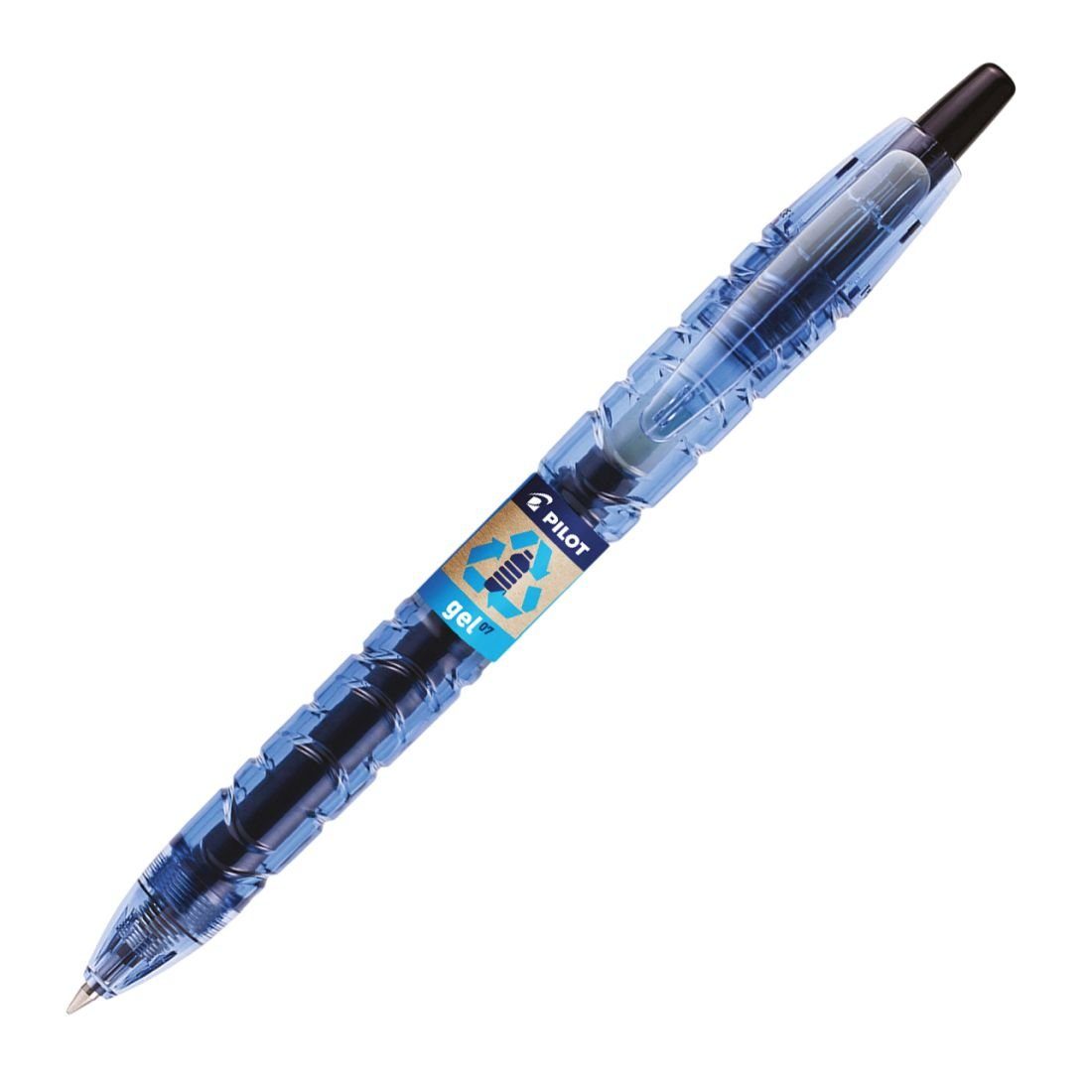 Begreen B2P schwar - Tintenroller Pen Gelschreiber Bottle schwarz 0,7 PILOT 2