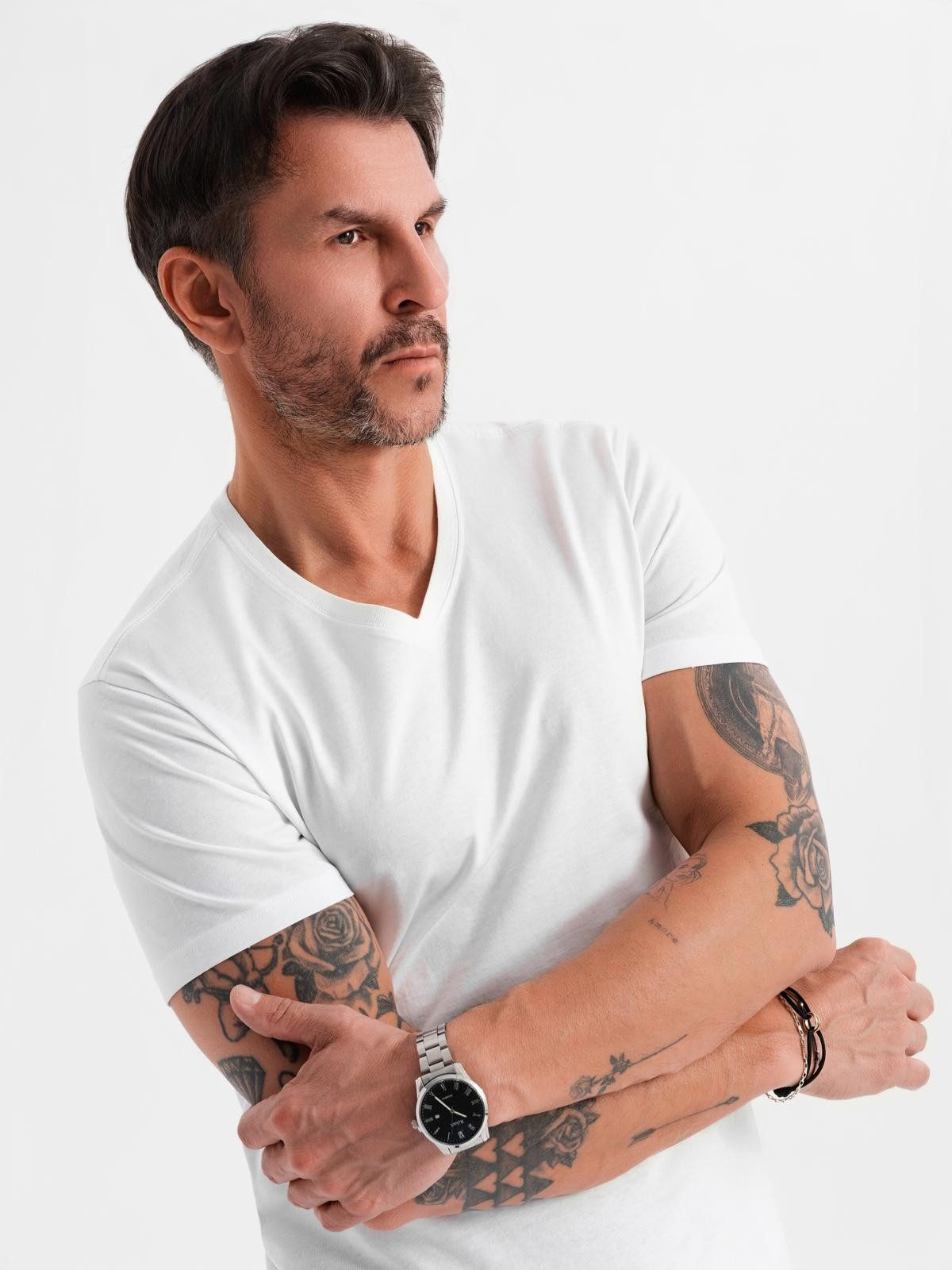 OMBRE T-Shirt BASIC Herren T-Shirt aus günstig online kaufen