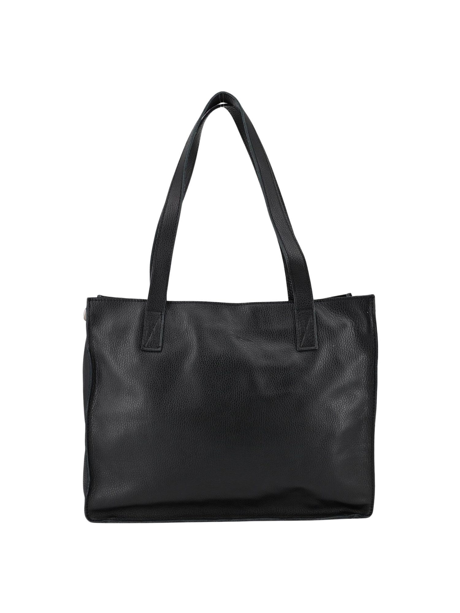 BRISE TASCHE Shopper Eleganter Leder Shopper mit Reißverschluss, 100% Echtleder, großes Hauptfach, Reißverschluss, leichte Struktur