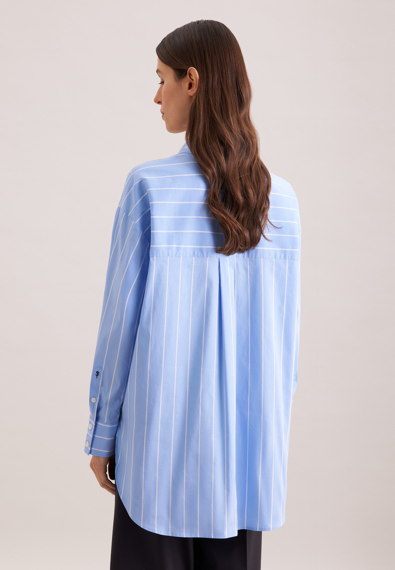 seidensticker Hemdbluse 1/1 Kragen Gestreift günstig online kaufen
