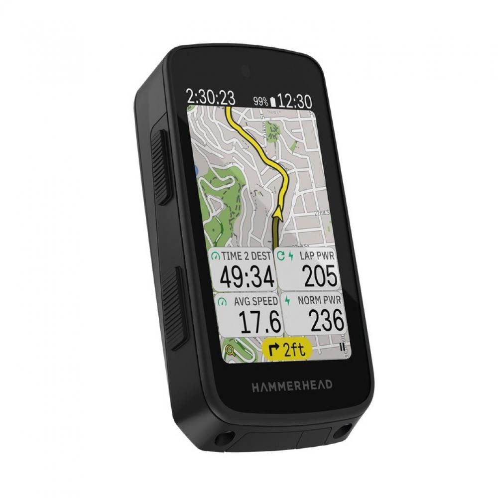 SRAM Fahrradcomputer Fahrradcomputer Hammerhead Karoo GPS schwarz, 31,8mm Befestigung