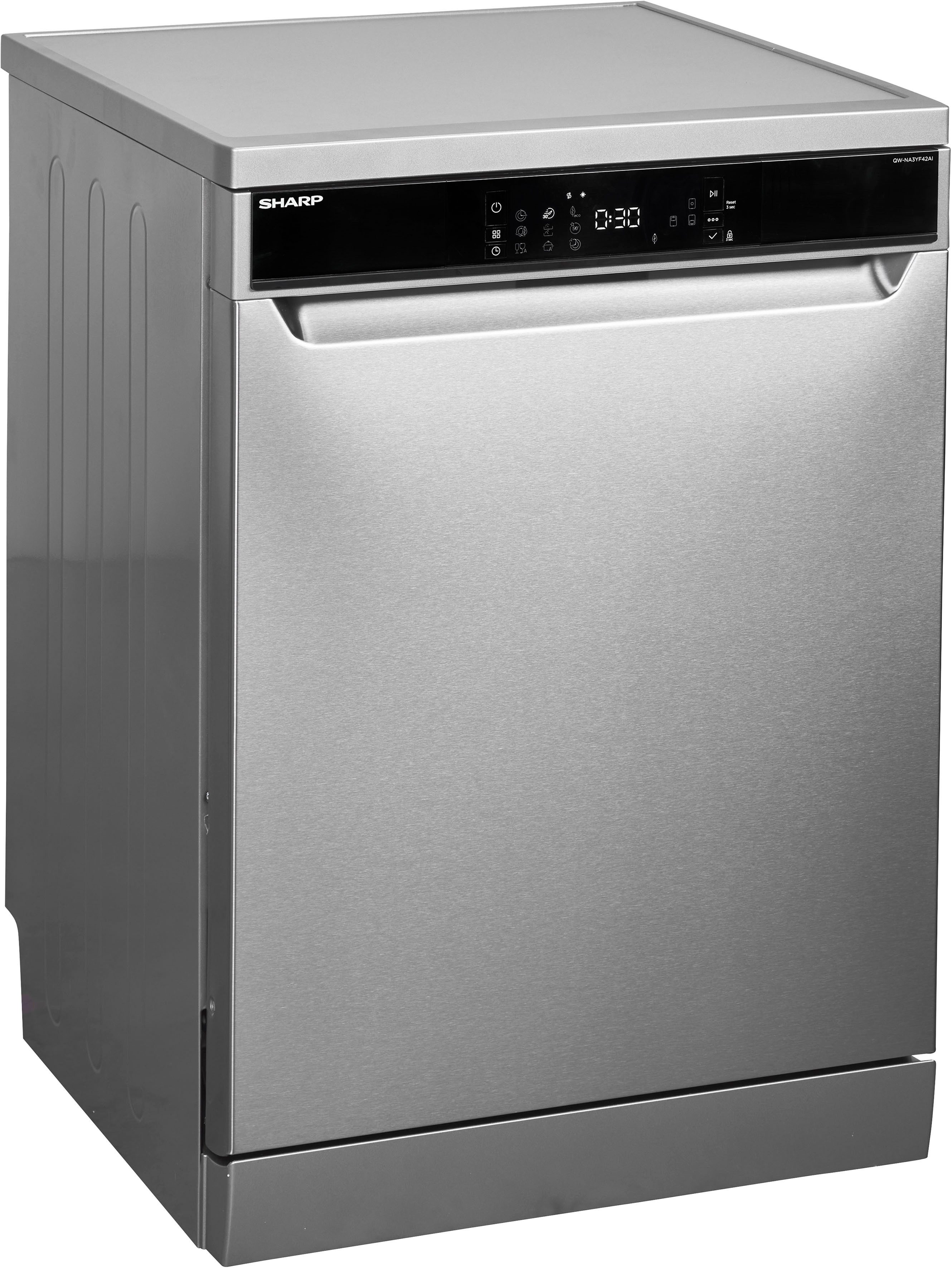 Sharp Standgeschirrspüler QW-NA3YF42AI-DE, 9,2 l, 14 Maßgedecke