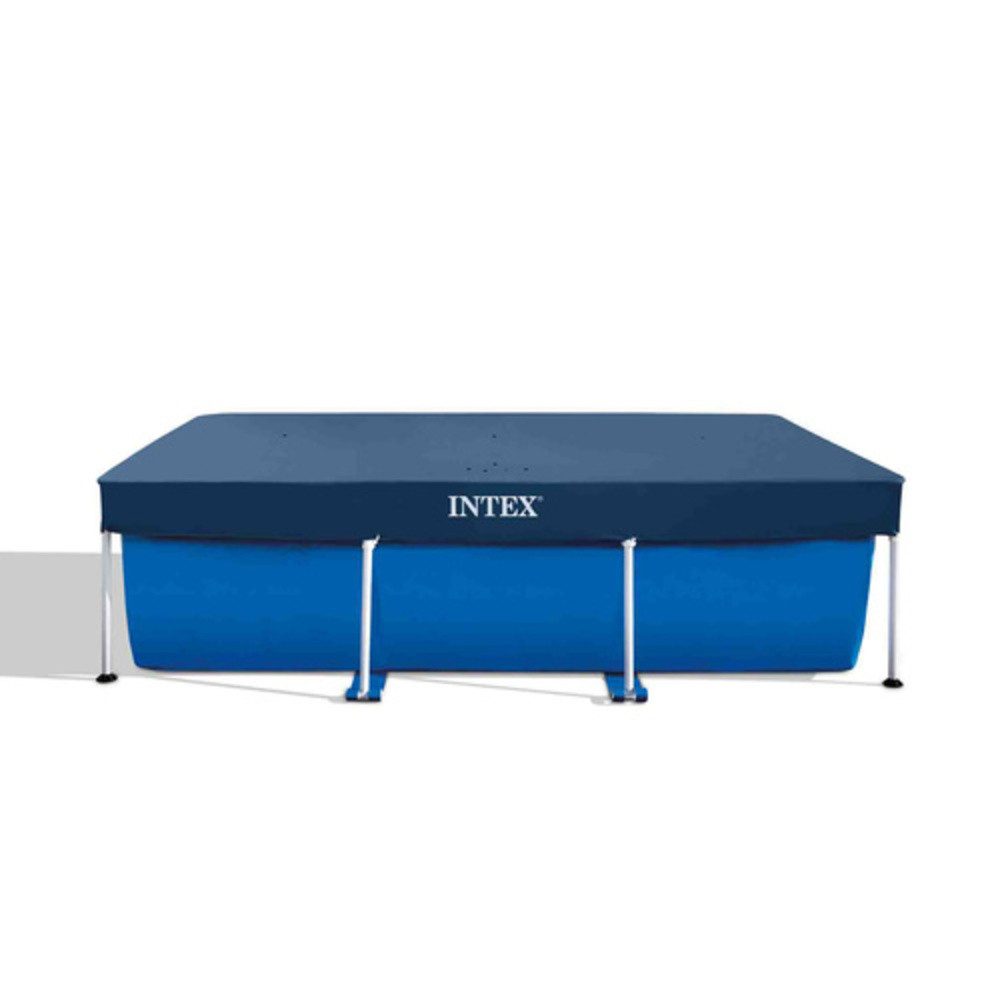 Intex Schutzplane Rahmenpoolabdeckung 300x200 cm (Spar-Set, 1-St., Wärmeisolierung), reduziert die nächtliche Abkühlung sowie die Wasserverdunstung