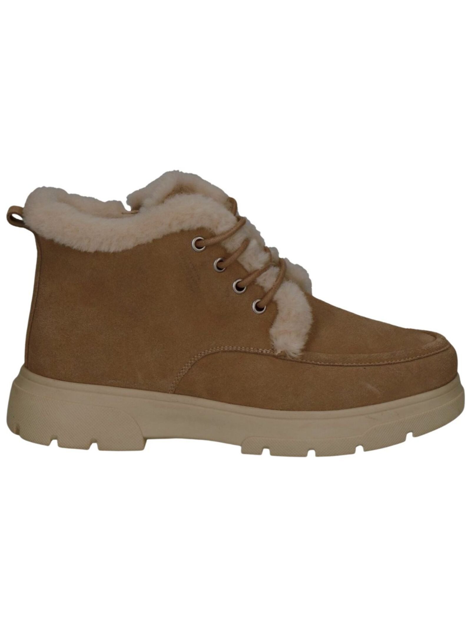 Caprice Stiefelette Veloursleder/Textil . Schnürstiefelette