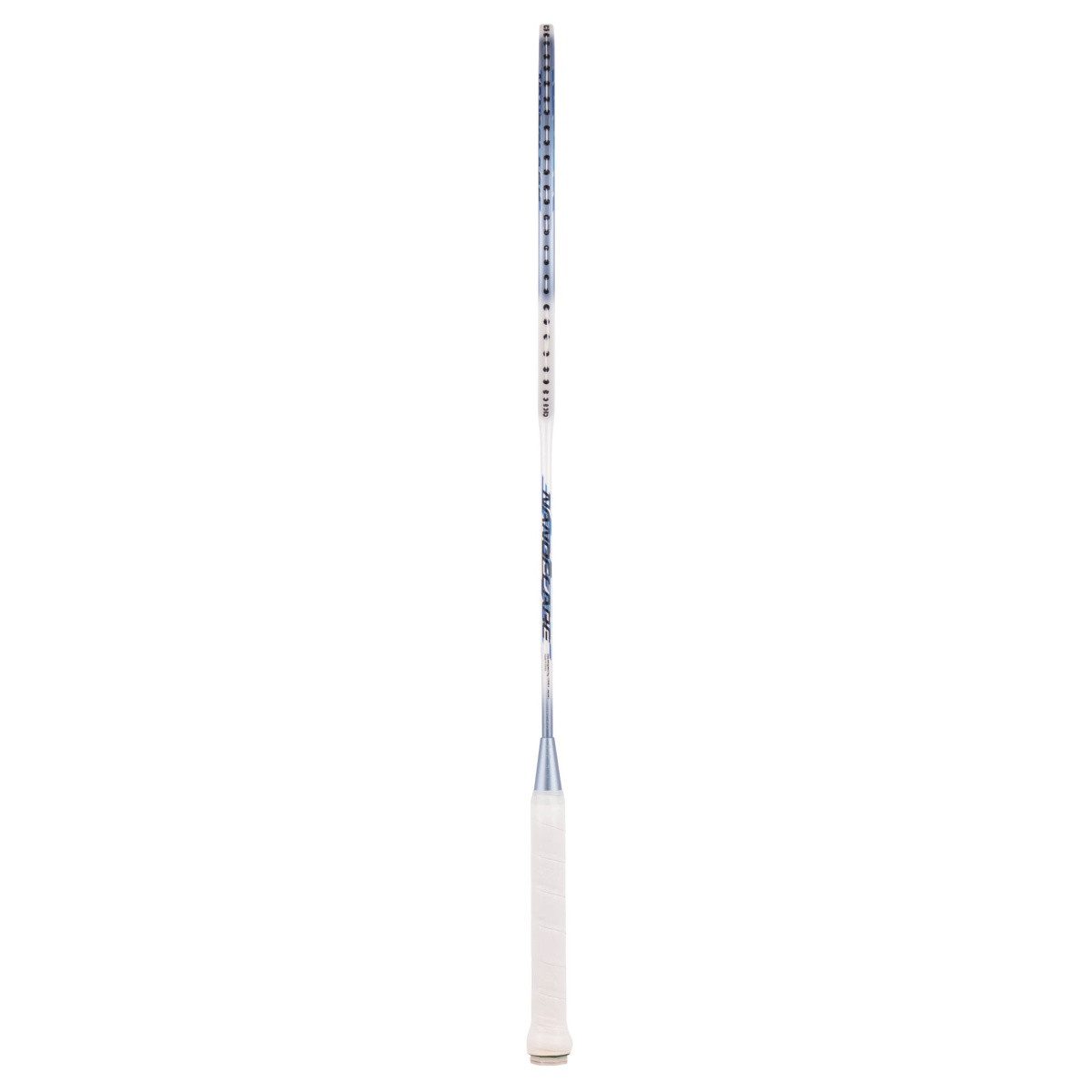 Yonex Badmintonschläger Nanoflare 001 Clear (grifflastig, flexibel) weiss - besaitet, Gewichtsklasse: 5U/G4 – Bild 5 von 5