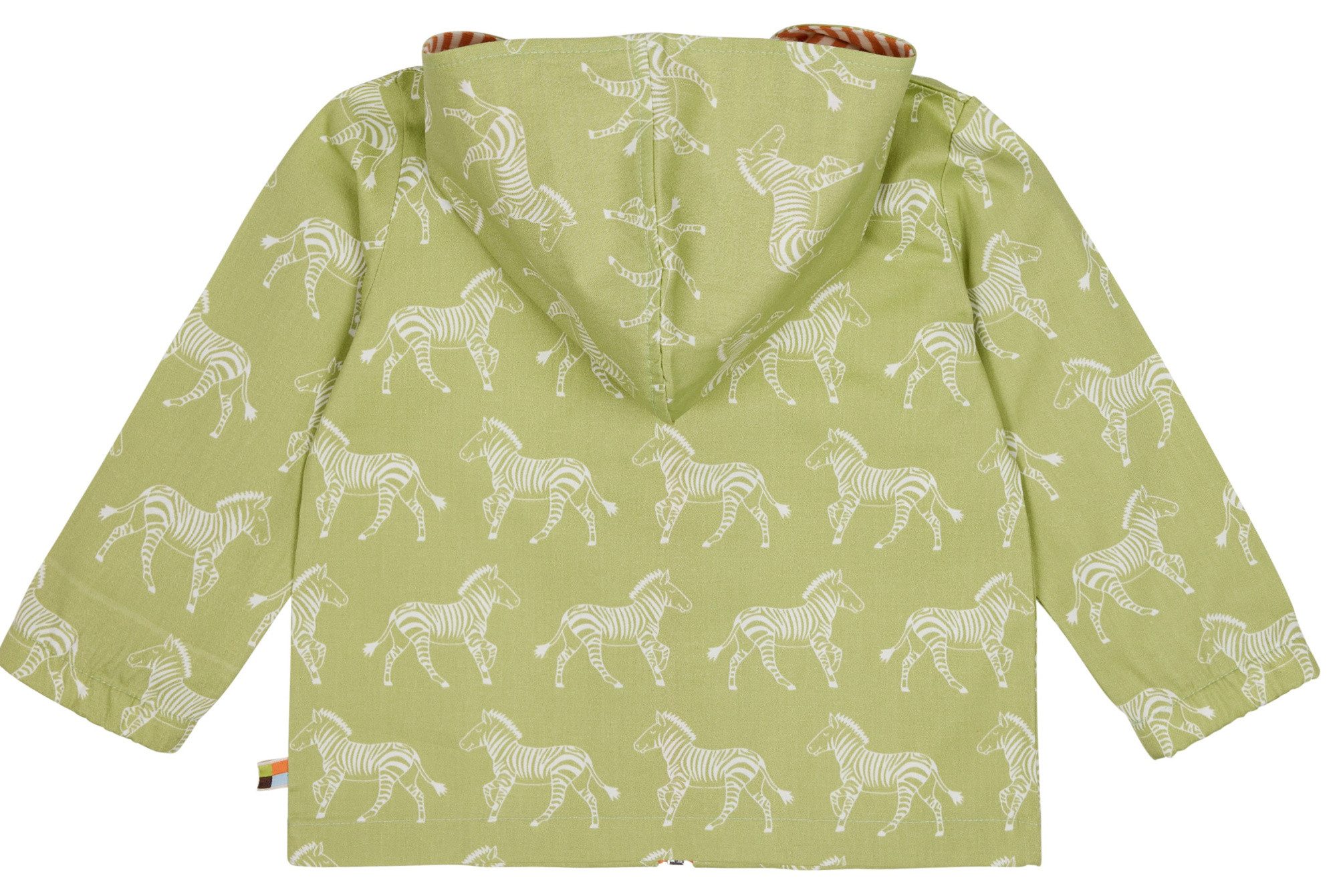 loud + proud Outdoorjacke mit Druck, wasserabweisend Bio Baumwolle