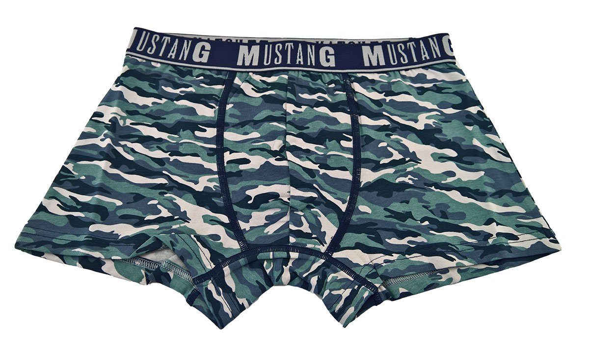 MUSTANG Boxershorts AREK Retro (Packung, 1-St) aus hautfreundlicher Baumwolle