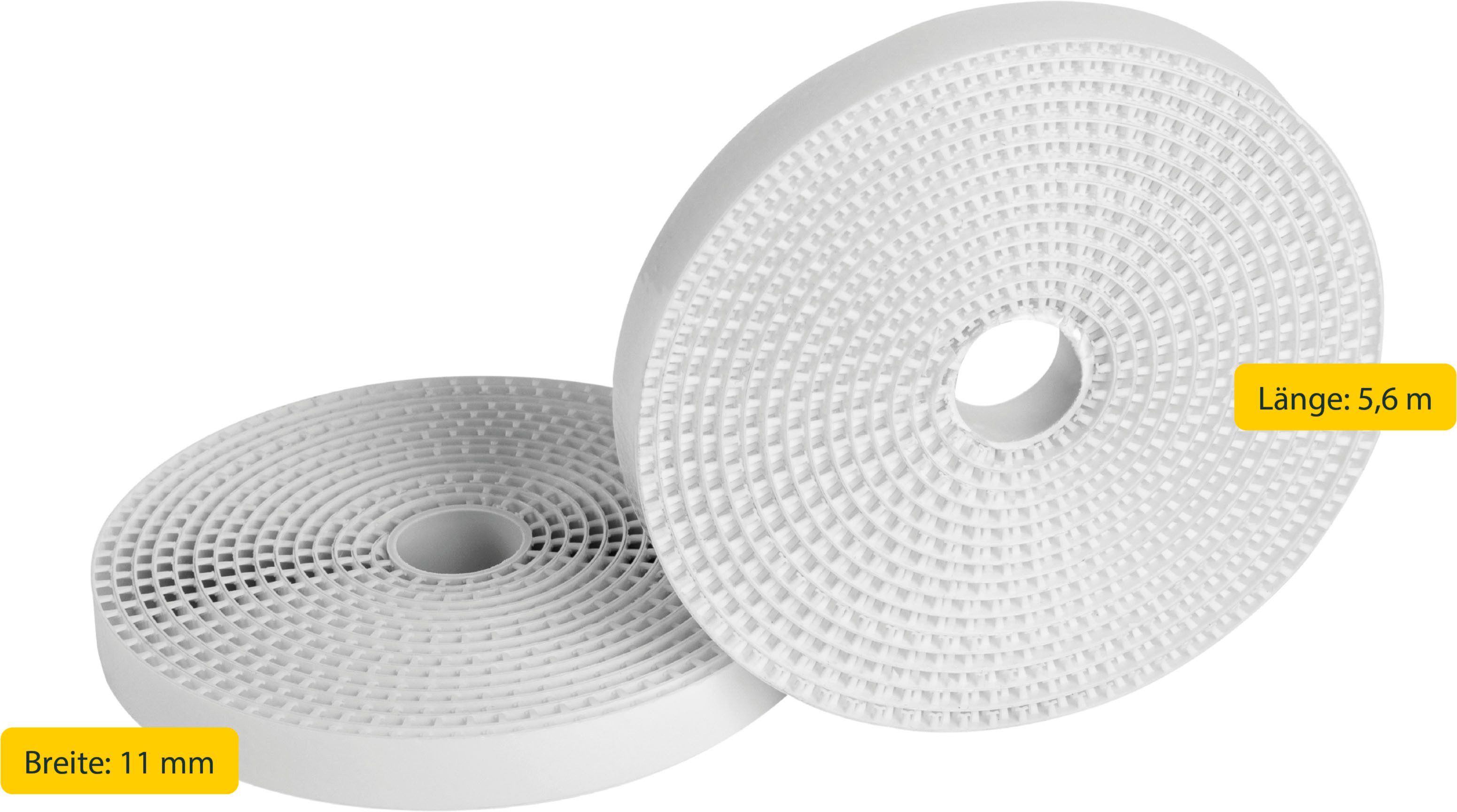 SCHELLENBERG Klett-Klebeband Plus für Fliegengitter Fenster aus Polyester-, Fibergas- und Alugewebe (Set, 2-St) Befestigungsband 5,6 m, individuell zuschneidbar – Bild 5 von 5