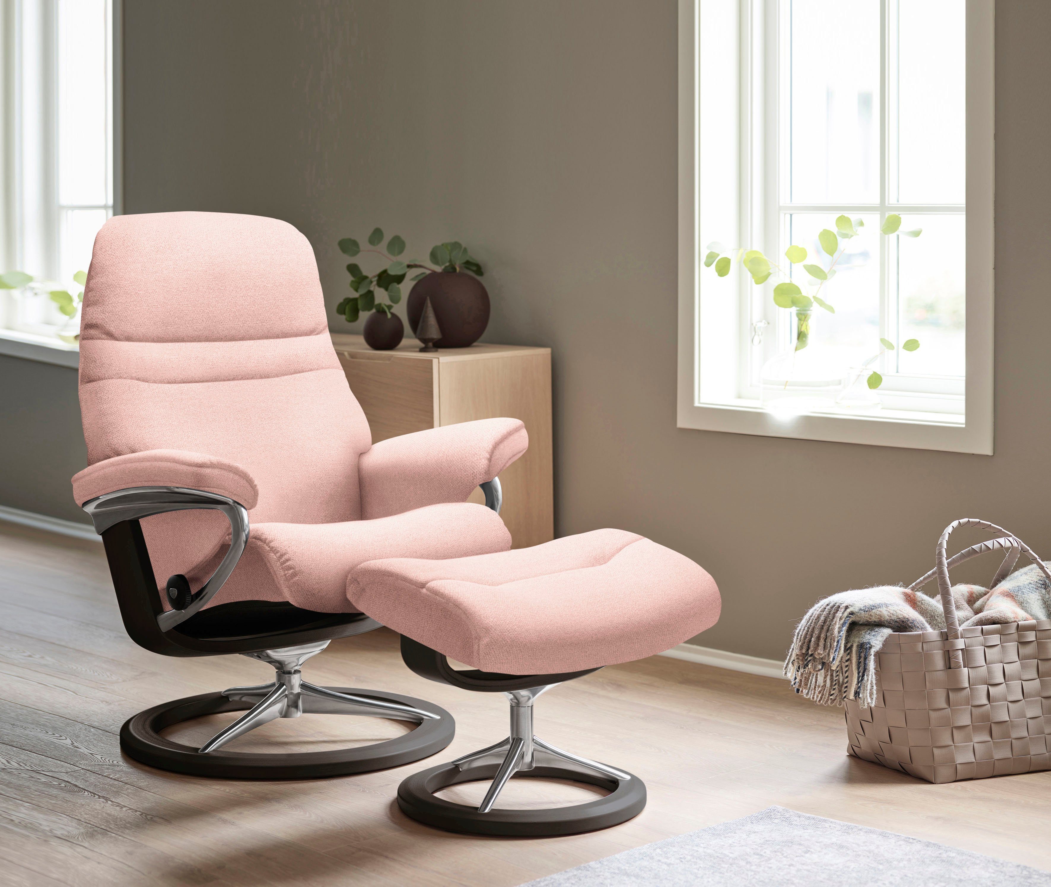 Stressless® Relaxsessel Sunrise, mit Signature Base, Größe S, Gestell Wenge