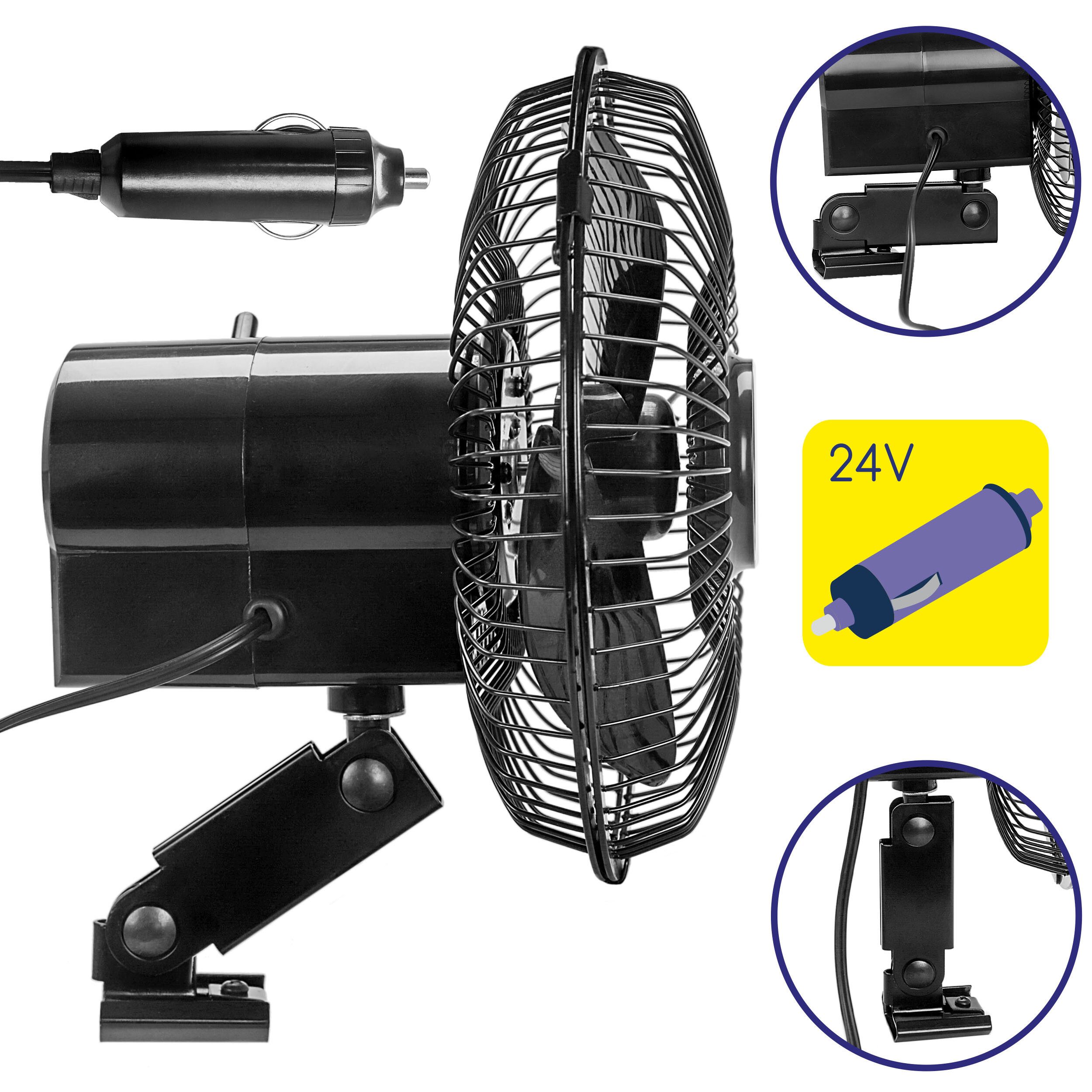alca Handventilator Ventilator LKW 24V schwenkbarer günstig online kaufen