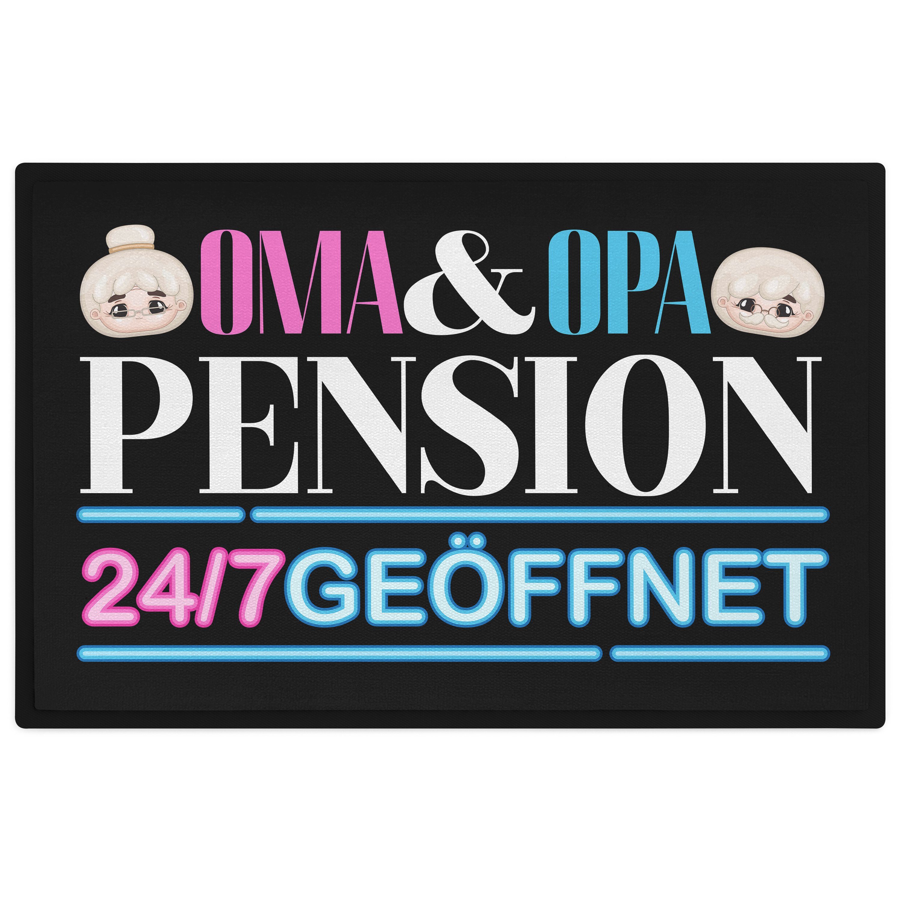 Spruch Oma Trendation Fußmatte Lustiger Pension Fußmatte Fußabtreter Opa und Geschenk Gesc,