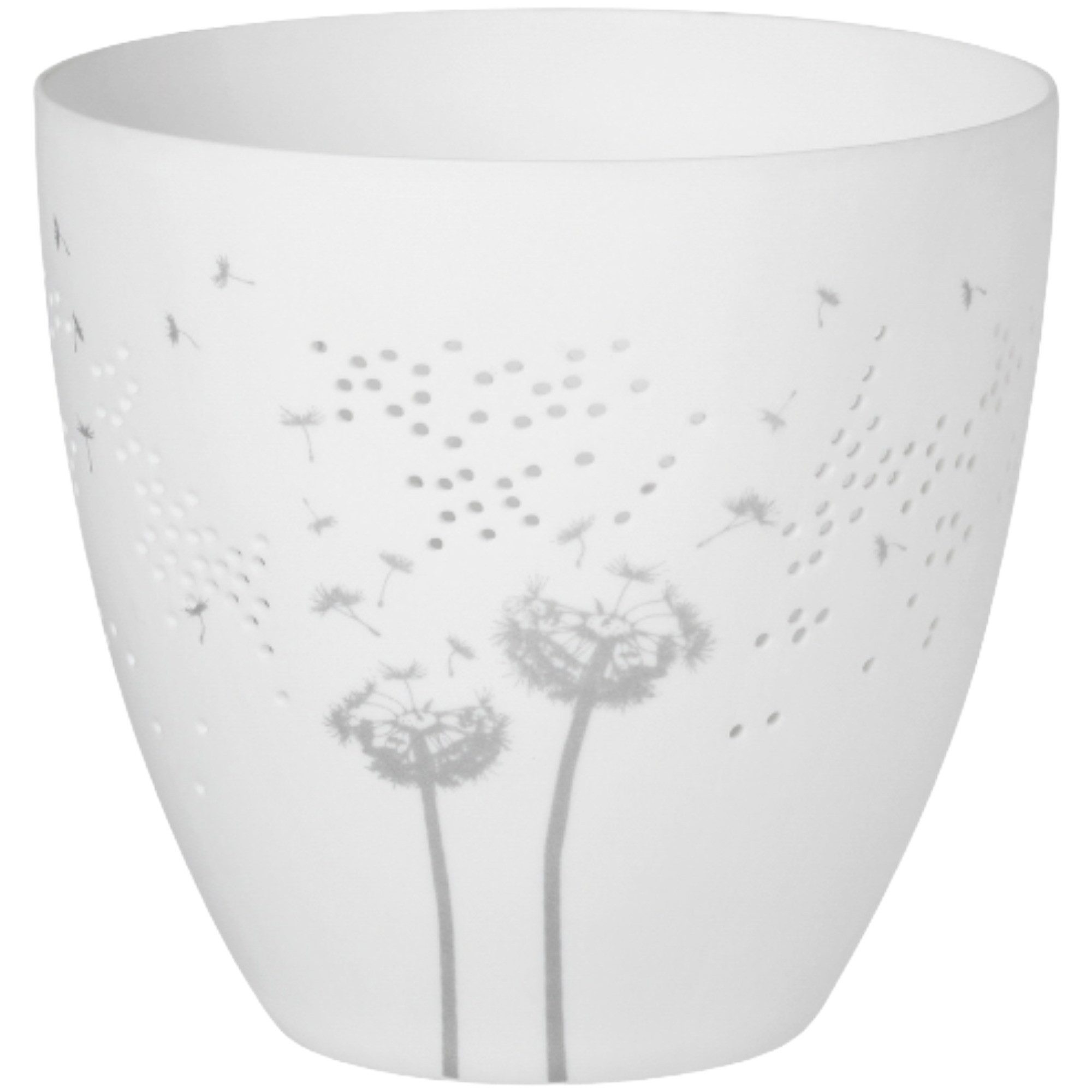 Räder Teelichthalter räder Poesielicht Pusteblume Weiß günstig online kaufen