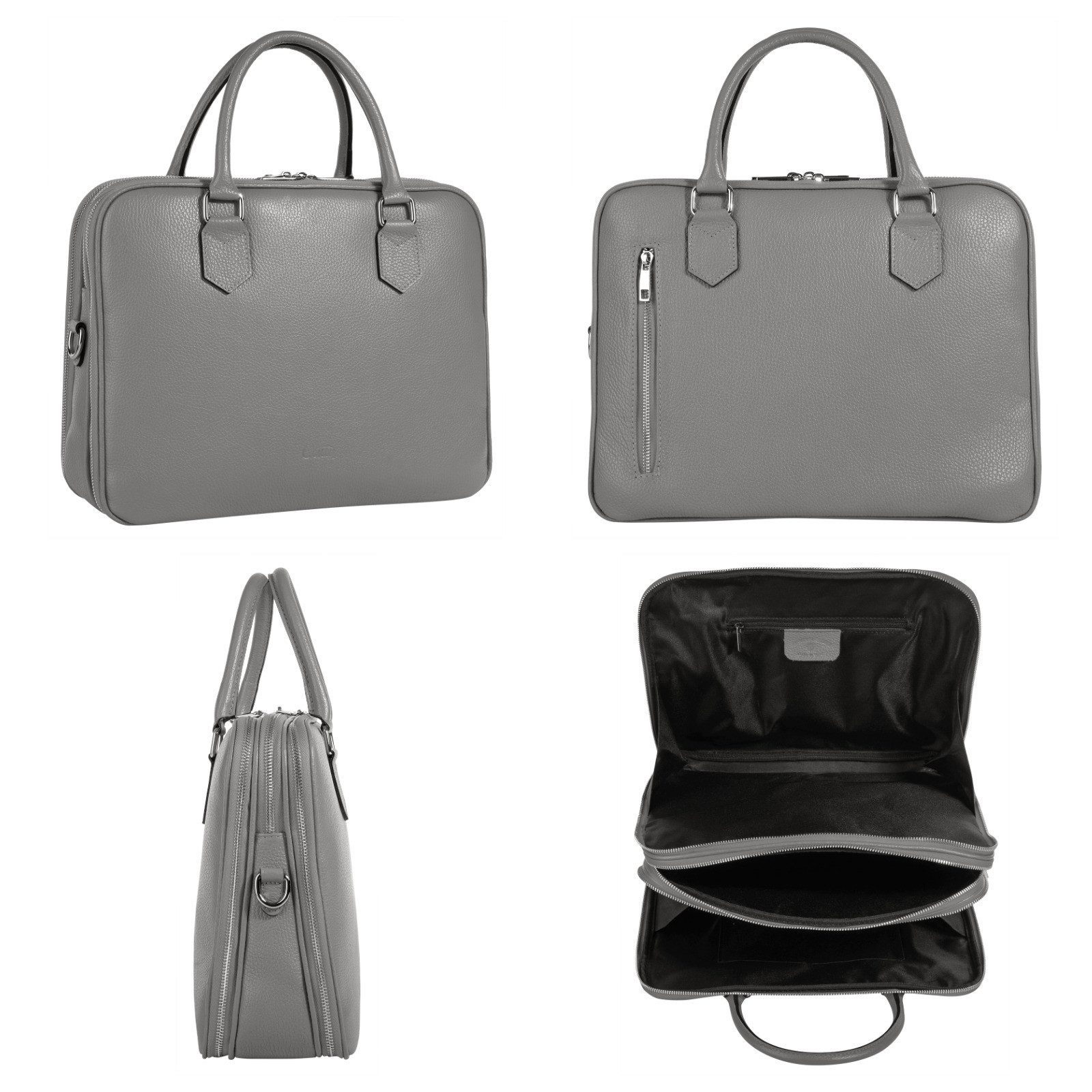 Cluty Aktentasche, echt Leder, Made in günstig online kaufen