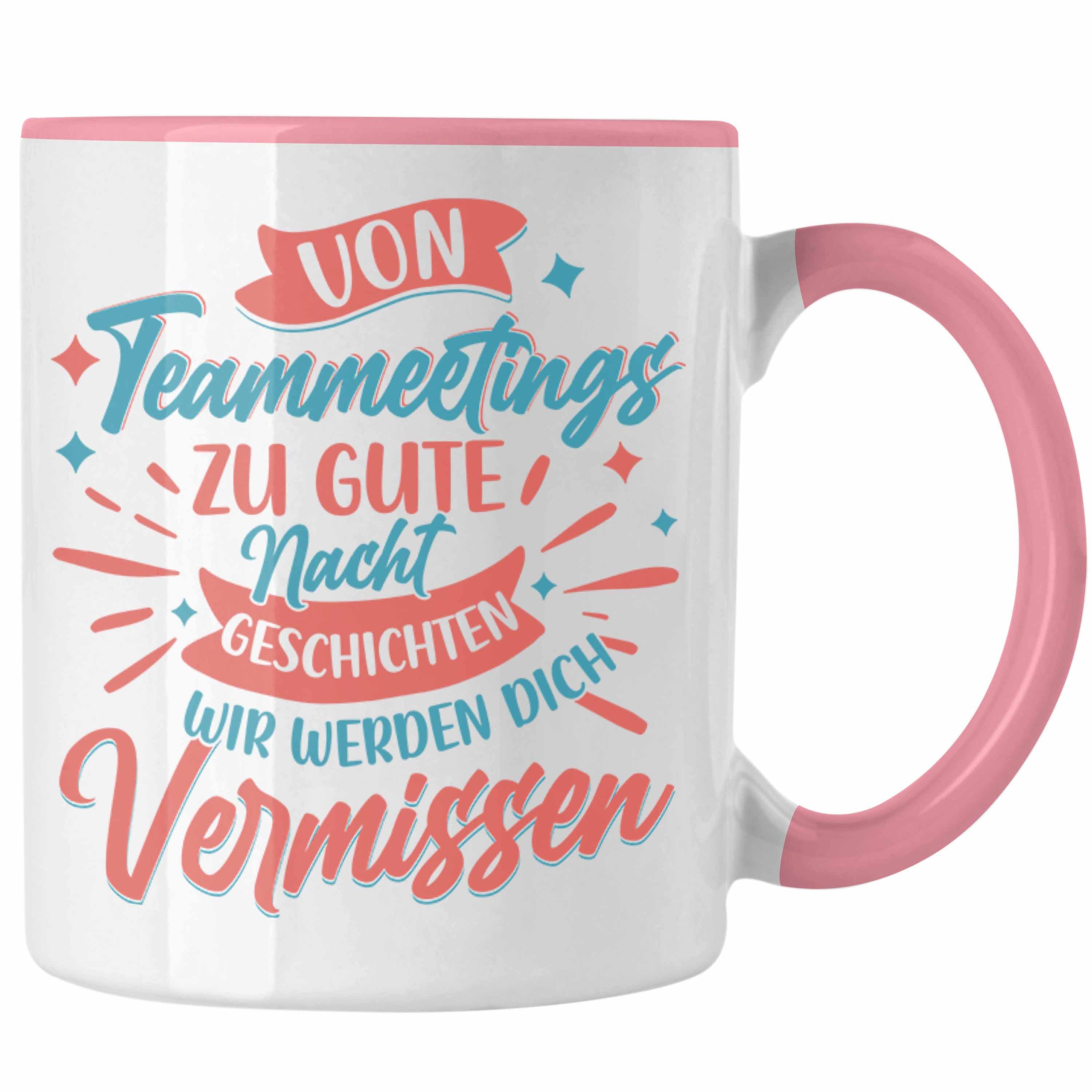 Rosa Geschenk Mutterschutz Trendation Abschied Kollegi Tasse Mutterschutz Tasse Kaffeetasse