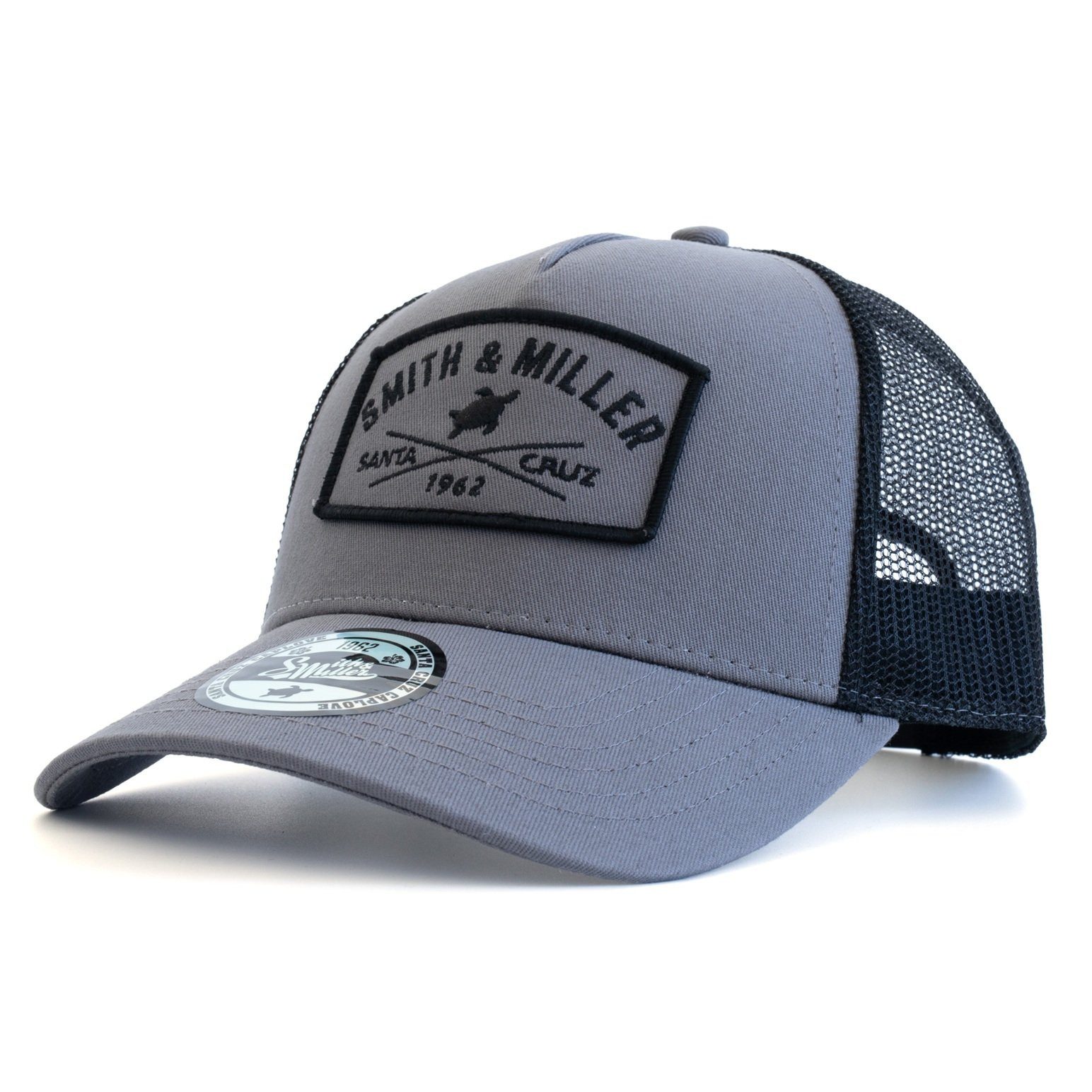 Smith & Miller Trucker Cap Basecap Hobert grau/schwarz - 1 Stück günstig online kaufen
